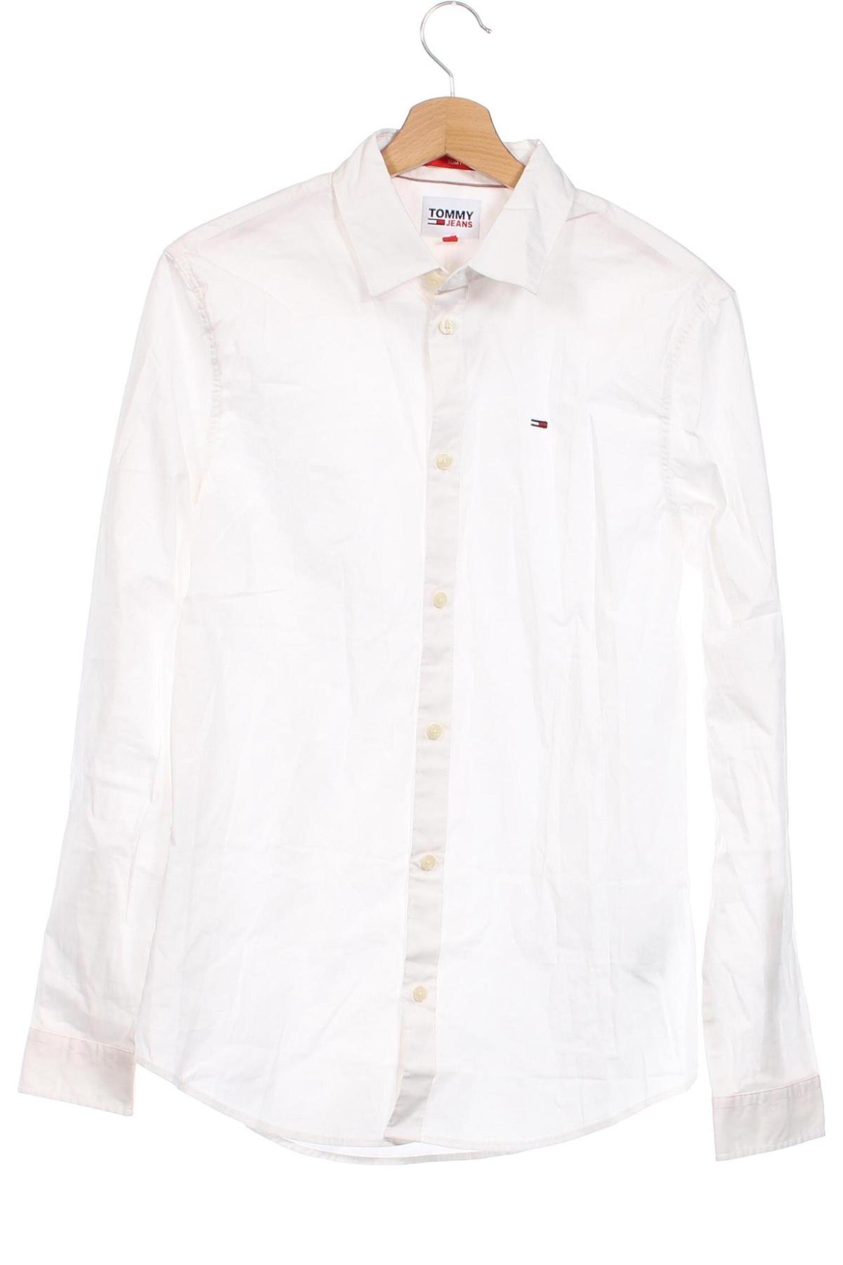 Herrenhemd Tommy Jeans, Größe S, Farbe Weiß, Preis € 82,99