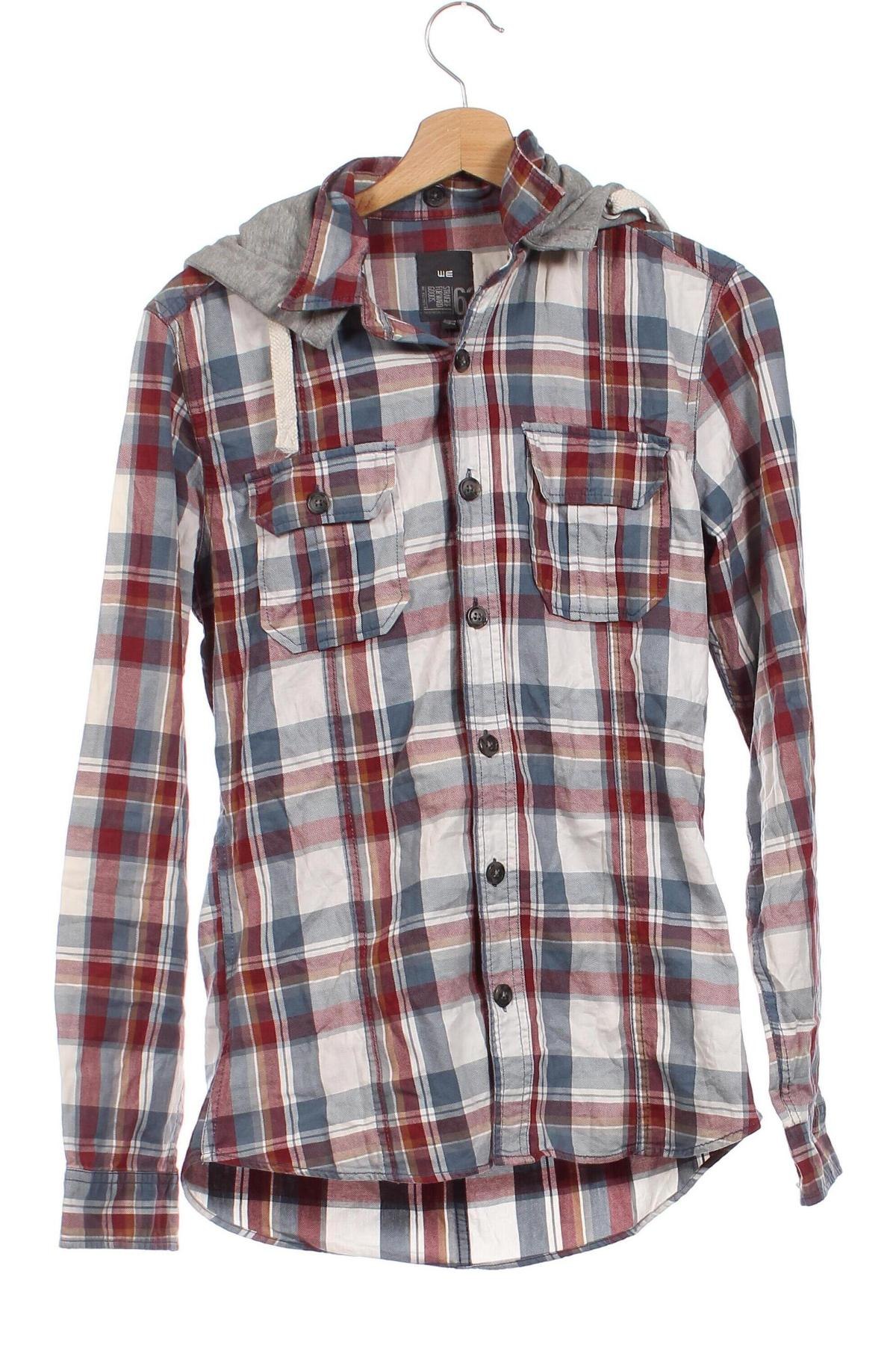 Ανδρικό πουκάμισο WE, Μέγεθος S, Χρώμα Πολύχρωμο, Τιμή 5,56 €