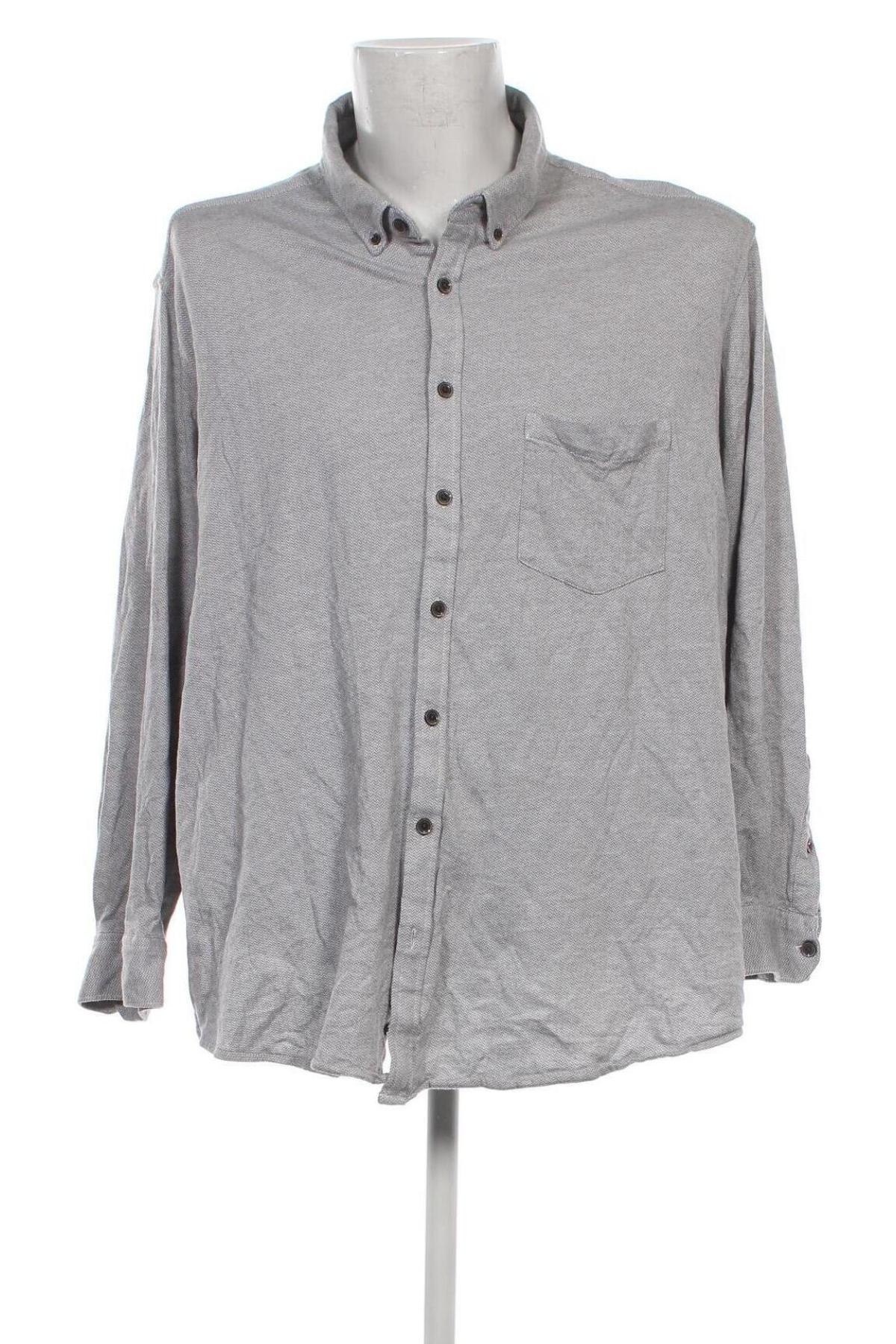 Мъжка риза Westbury, Размер 4XL, Цвят Сив, Цена 29,58 лв.