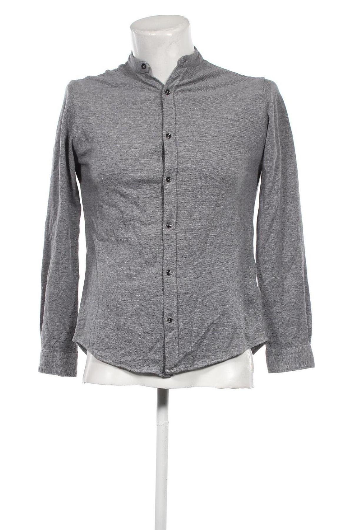 Herrenhemd Zara, Größe M, Farbe Grau, Preis 4,50 €