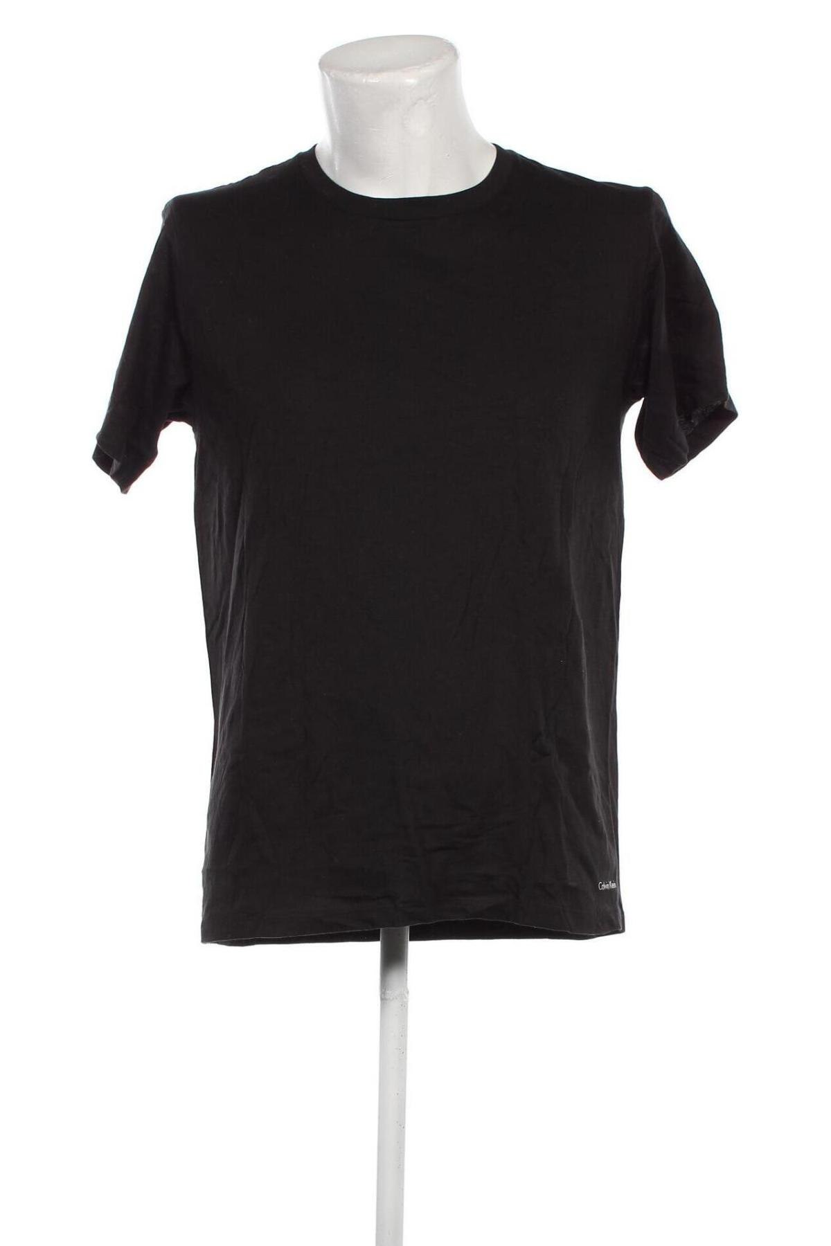 Мъжка тениска Calvin Klein, Размер M, Цвят Черен, Цена 72,00 лв.
