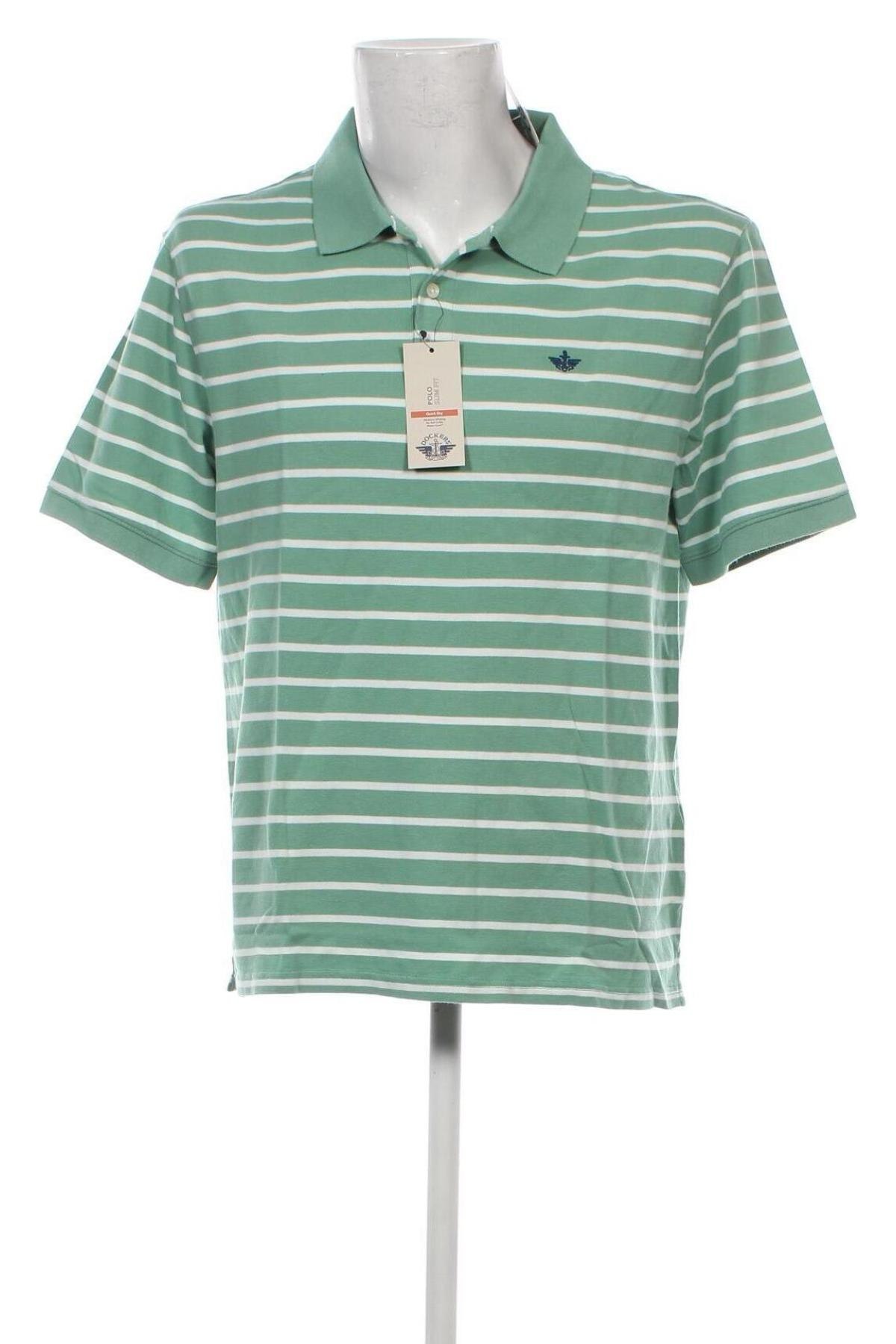 Herren T-Shirt Dockers, Größe XL, Farbe Grün, Preis € 28,87