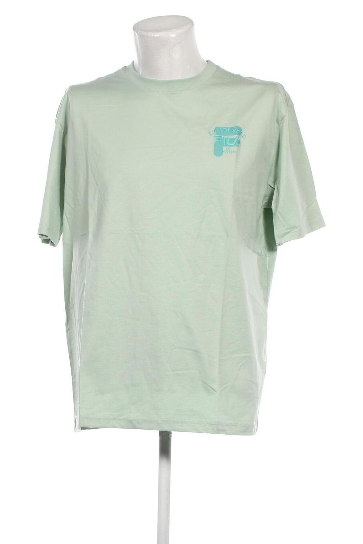 Мъжка тениска FILA, Размер L, Цвят Зелен, Цена 42,78 лв.