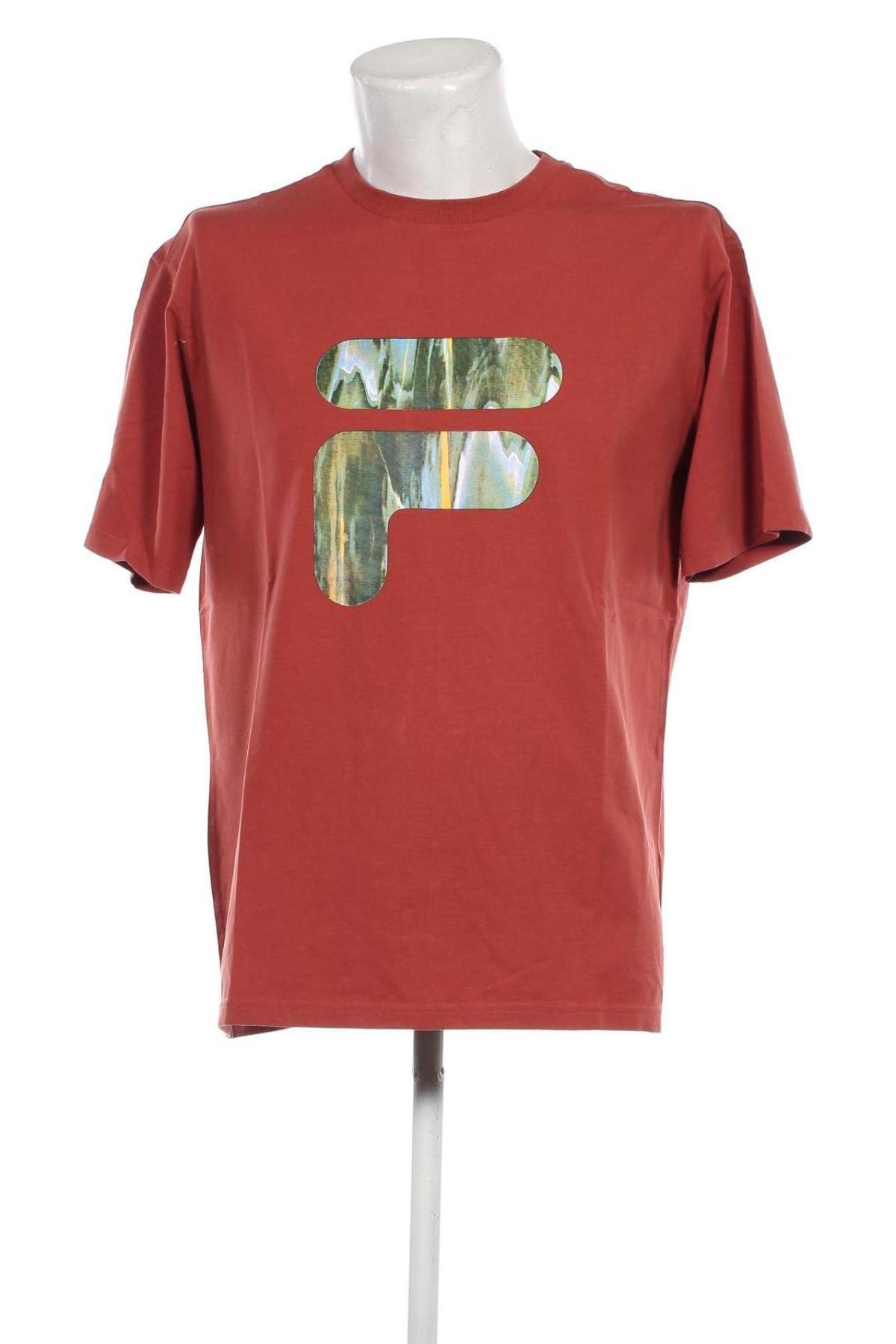 Мъжка тениска FILA, Размер M, Цвят Червен, Цена 58,90 лв.