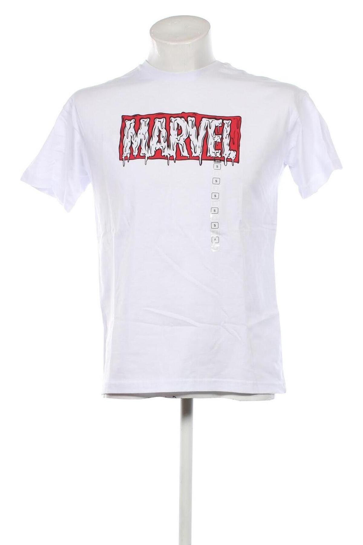 Ανδρικό t-shirt Marvel, Μέγεθος S, Χρώμα Λευκό, Τιμή 8,15 €
