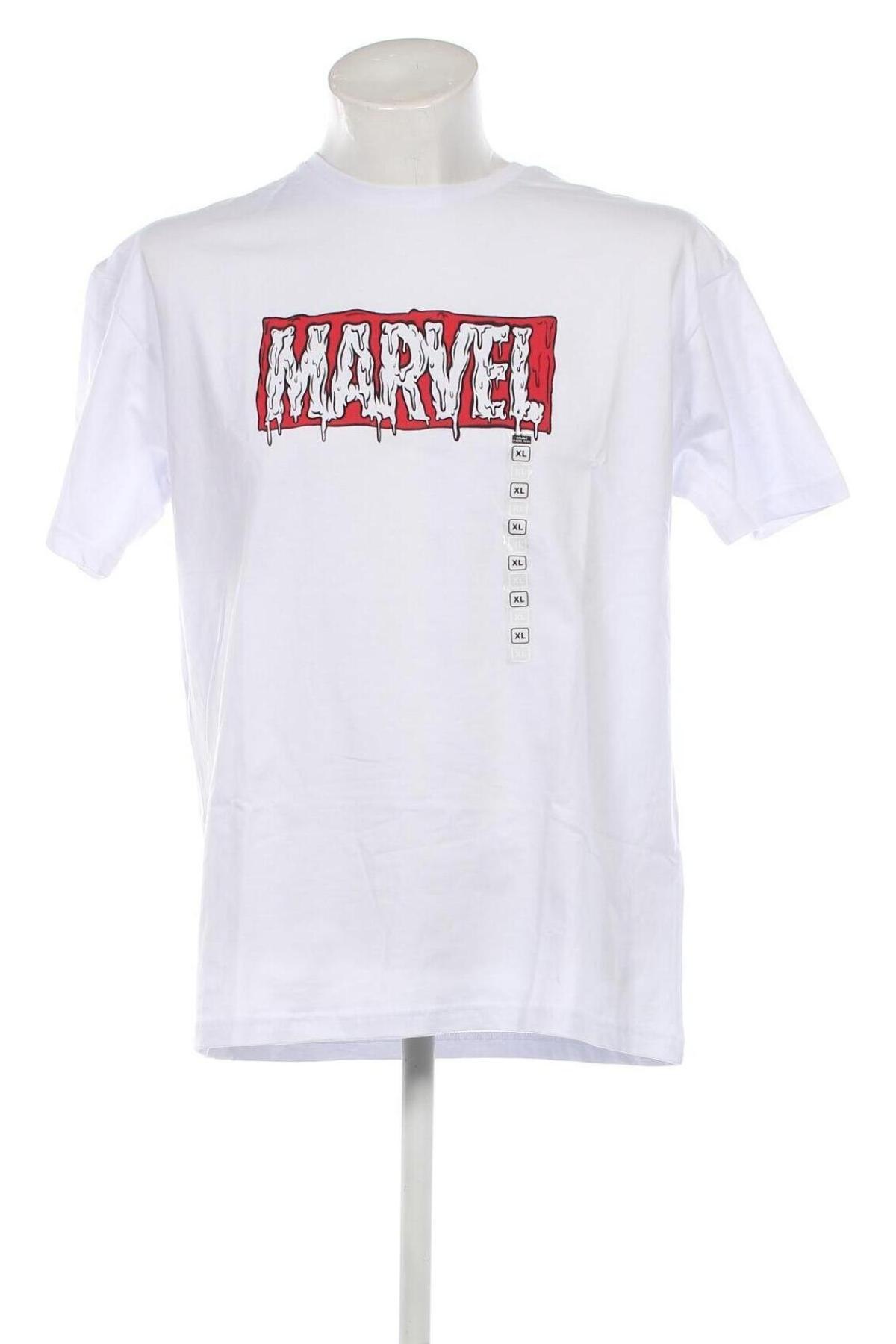 Tricou de bărbați Marvel, Mărime XL, Culoare Alb, Preț 101,97 Lei
