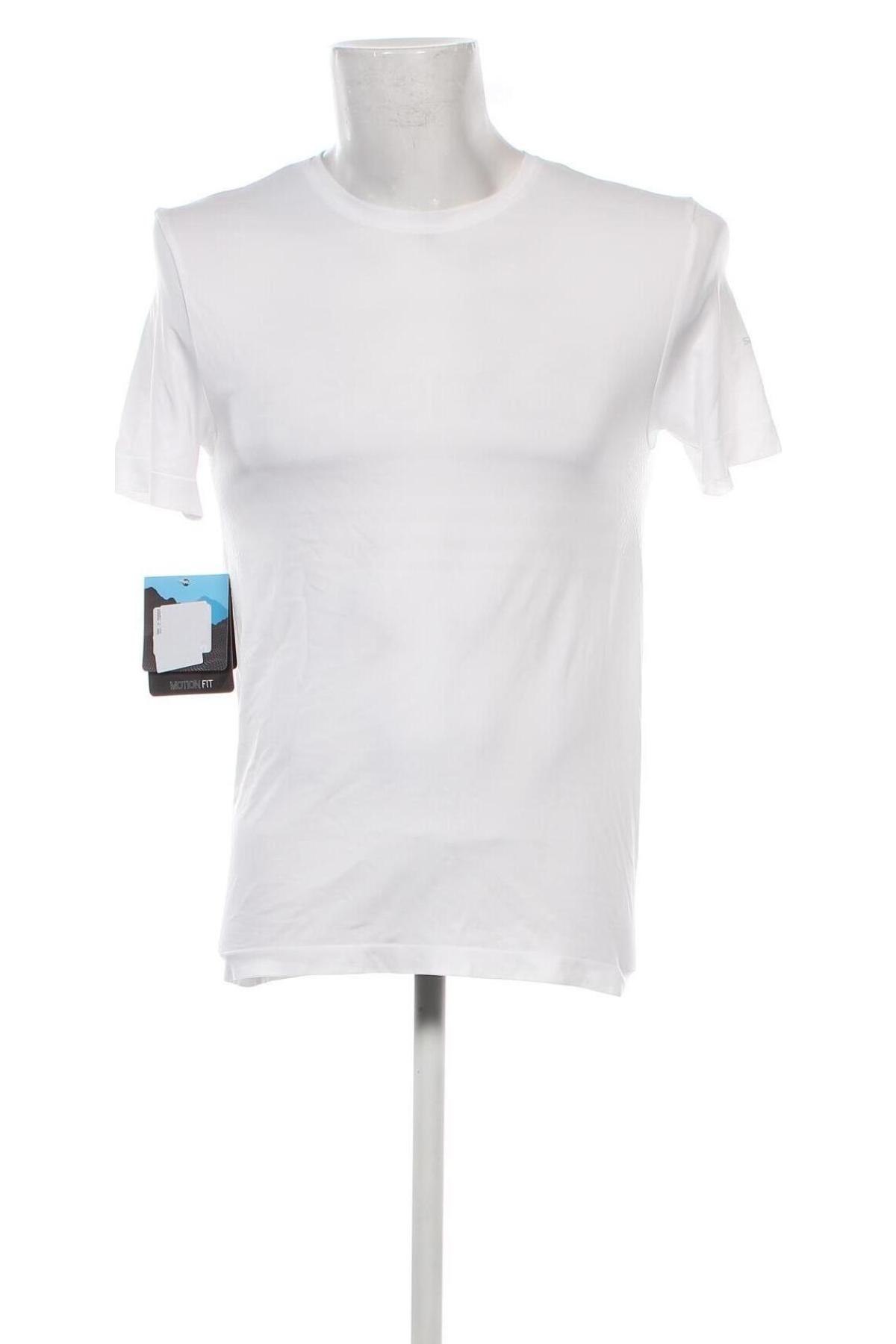 Herren T-Shirt Salomon, Größe S, Farbe Weiß, Preis 36,00 €