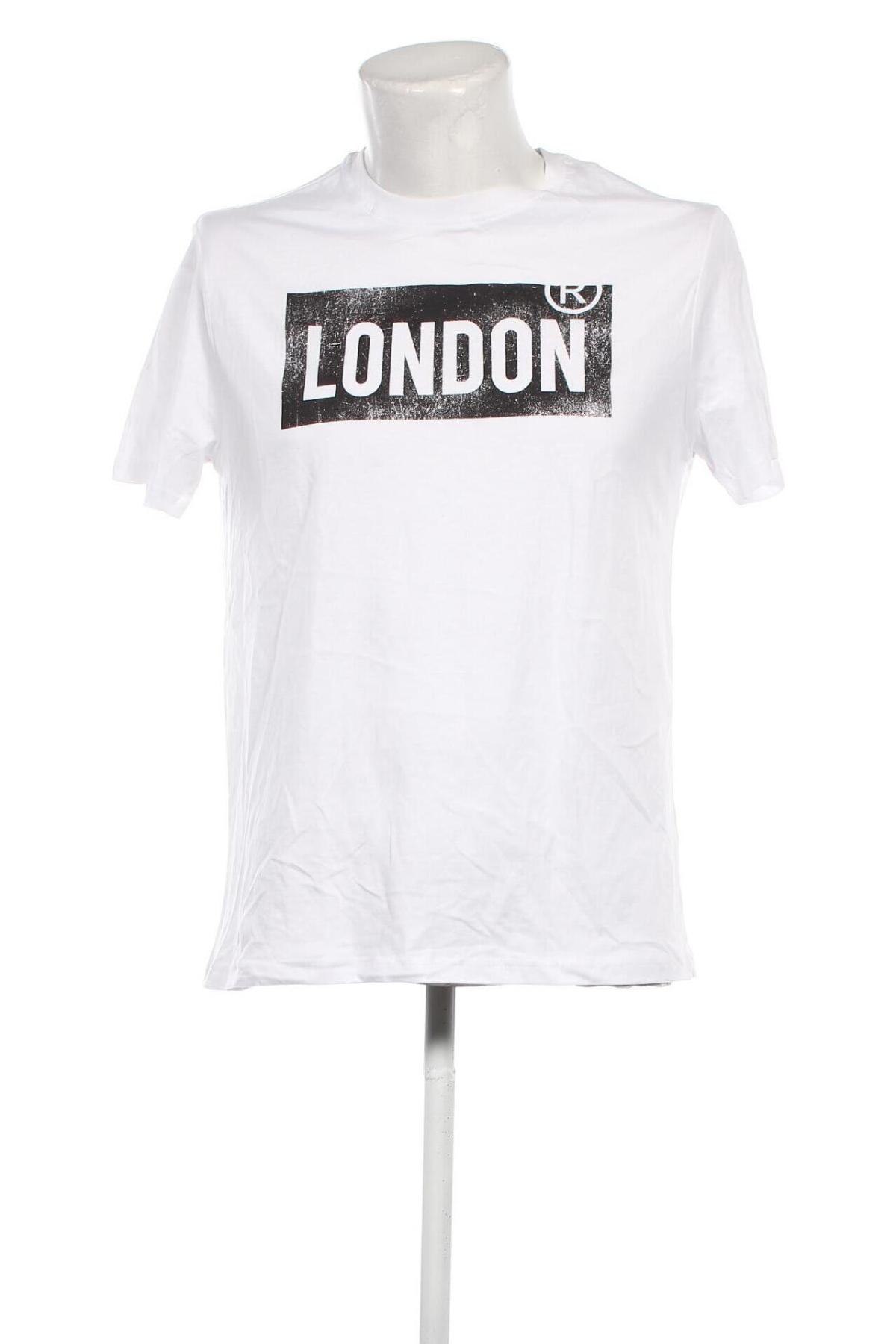 Herren T-Shirt Today, Größe L, Farbe Weiß, Preis 10,82 €