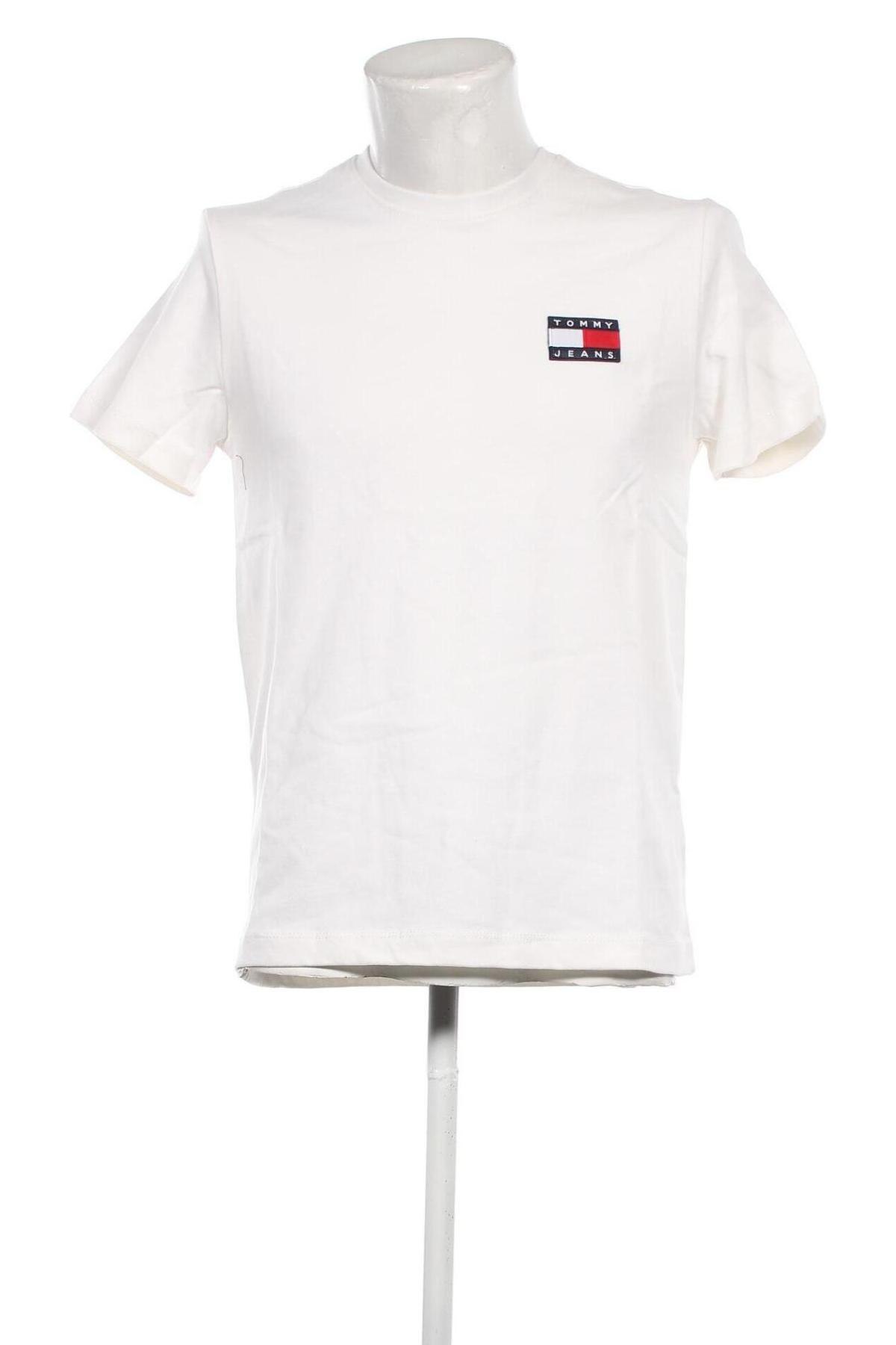 Pánské tričko  Tommy Jeans, Velikost S, Barva Krémová, Cena  1 043,00 Kč