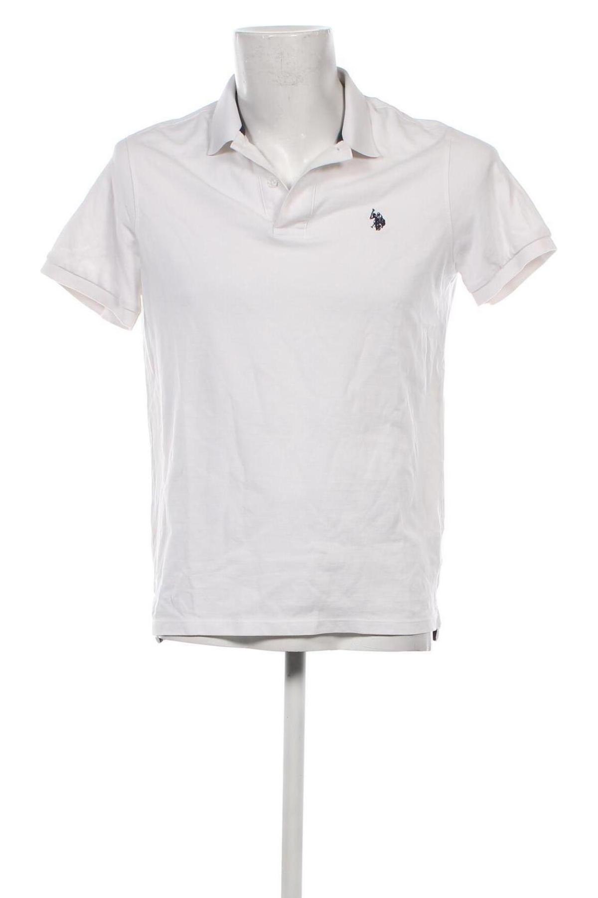 Herren T-Shirt U.S. Polo Assn., Größe L, Farbe Weiß, Preis 28,87 €