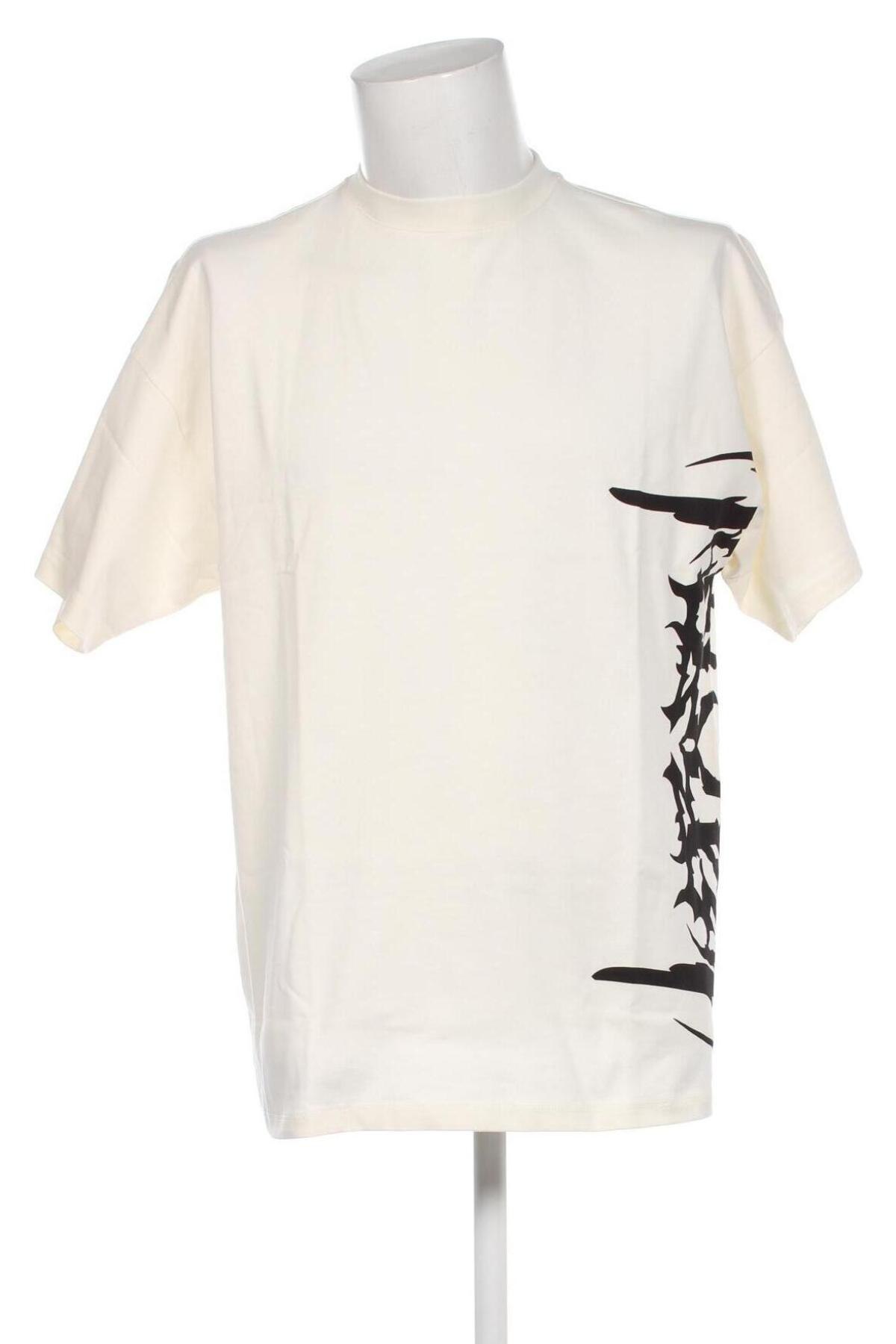 Ανδρικό t-shirt Viervier Exclusive x About You, Μέγεθος M, Χρώμα Εκρού, Τιμή 15,98 €