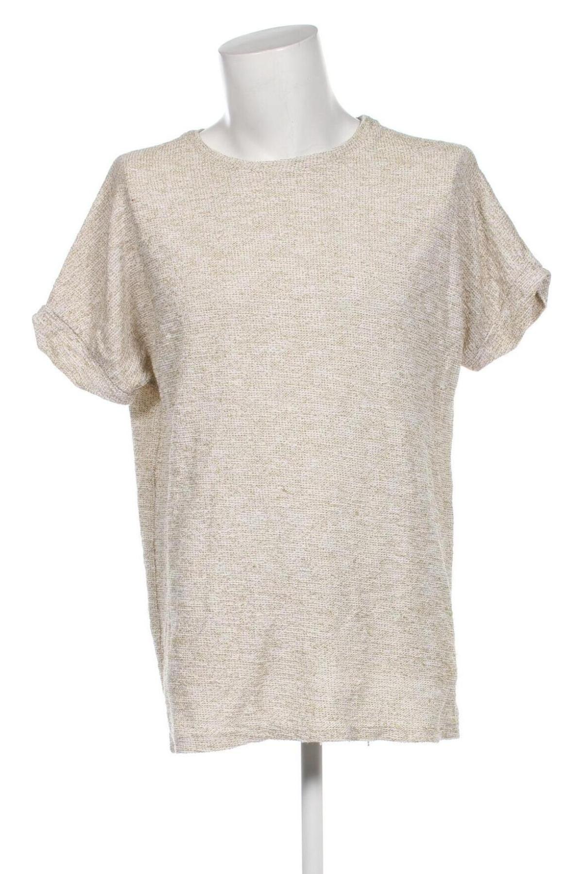 Pánske tričko  Zara, Veľkosť M, Farba Béžová, Cena  9,07 €