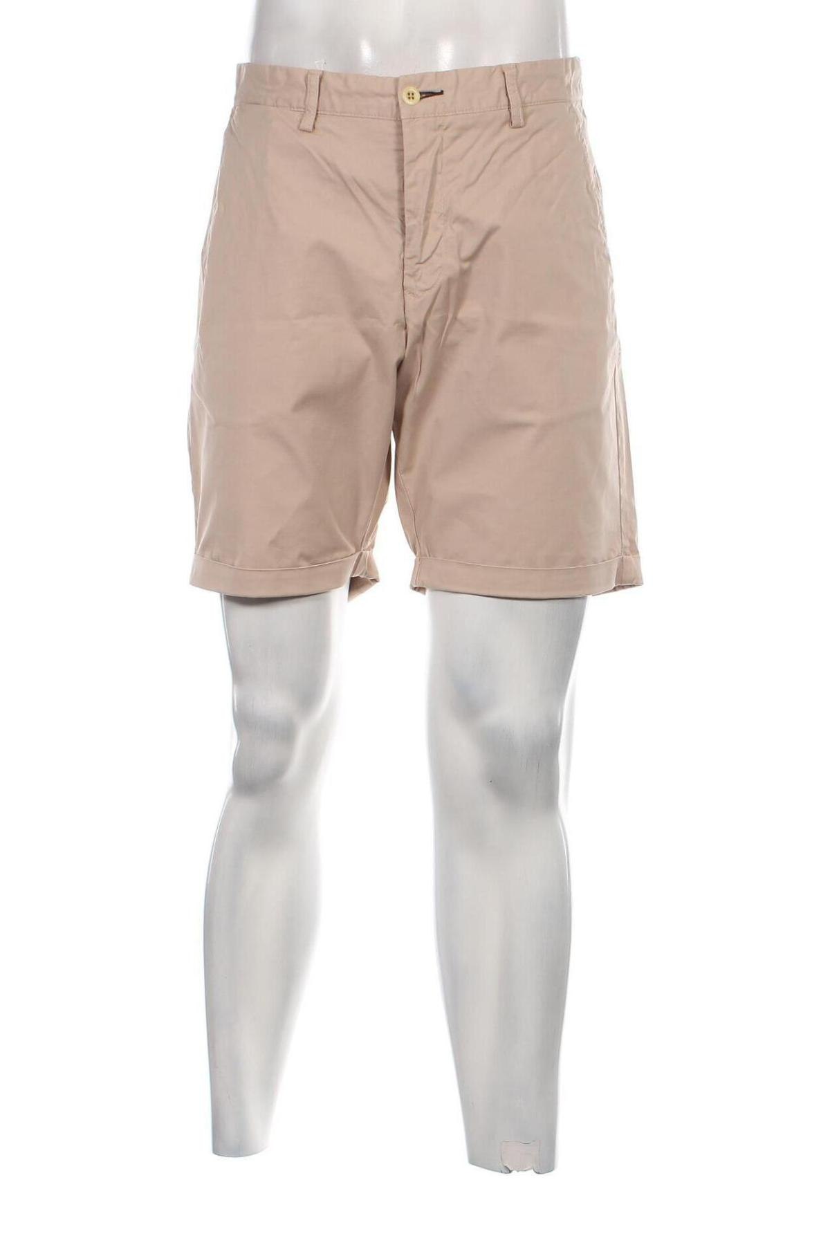 Мъжки къс панталон Gant, Размер L, Цвят Бежов, Цена 74,97 лв.