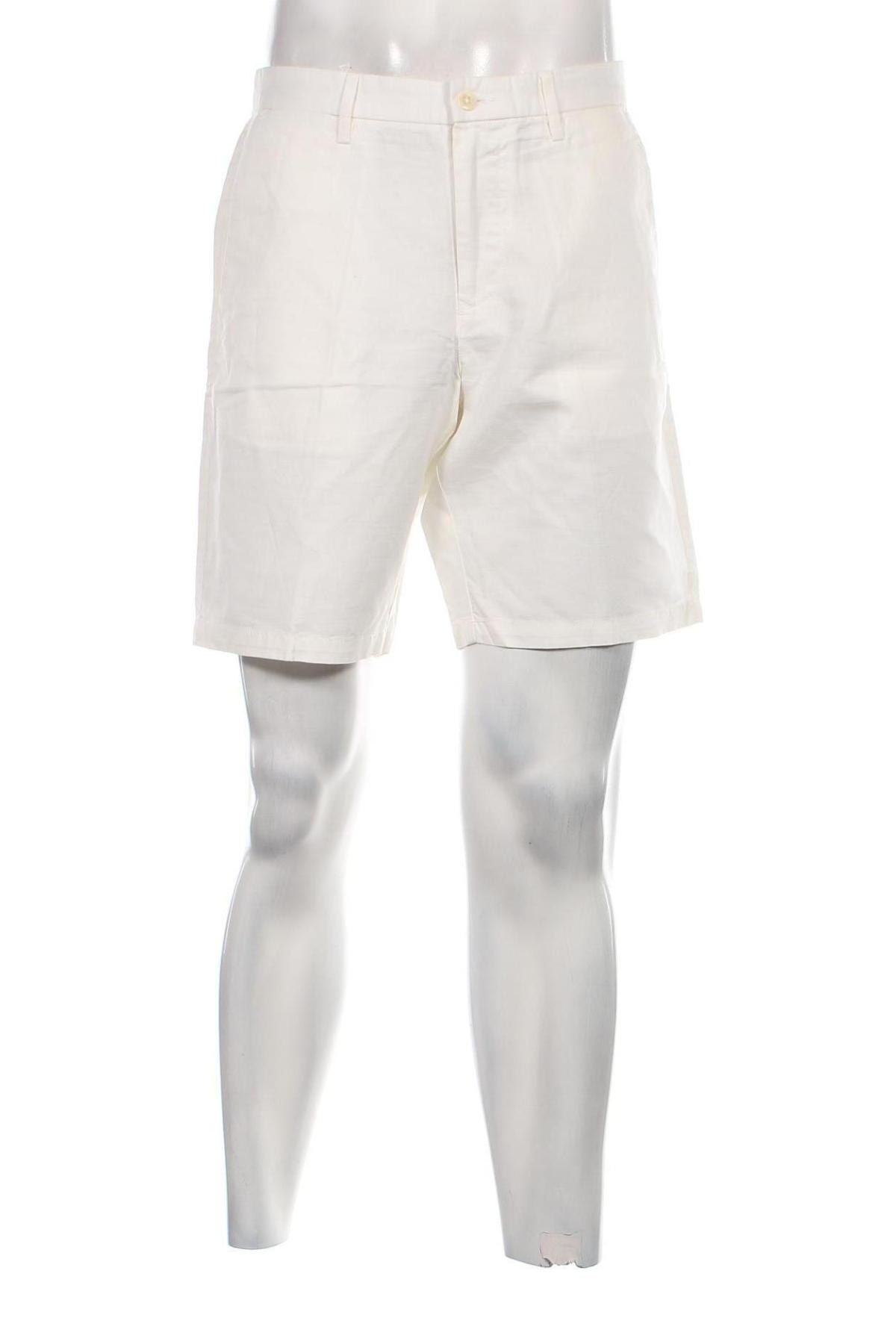 Ανδρικό κοντό παντελόνι Gant, Μέγεθος L, Χρώμα Λευκό, Τιμή 38,35 €