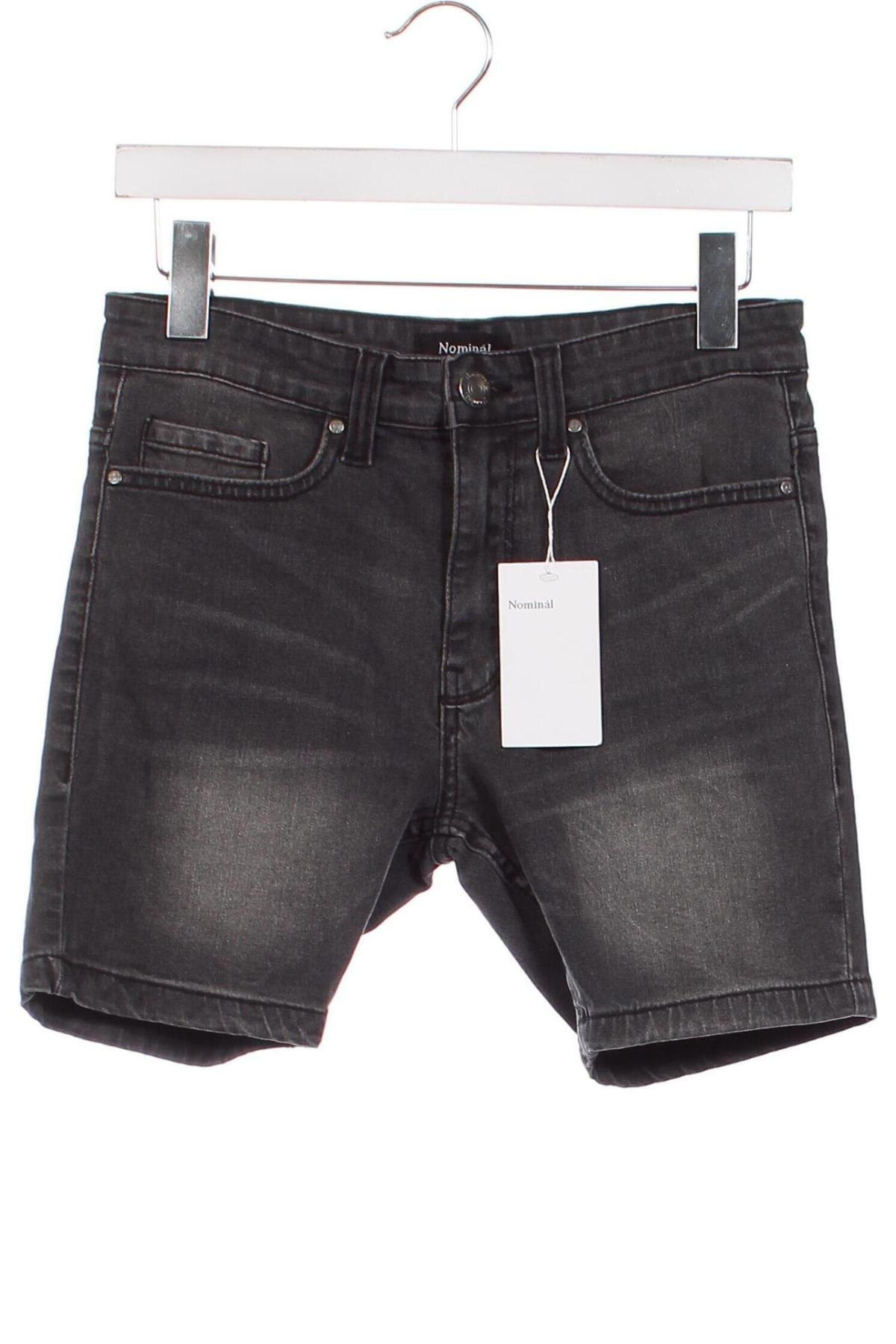 Мъжки къс панталон Nominal, Размер XS, Цвят Сив, Цена 62,00 лв.