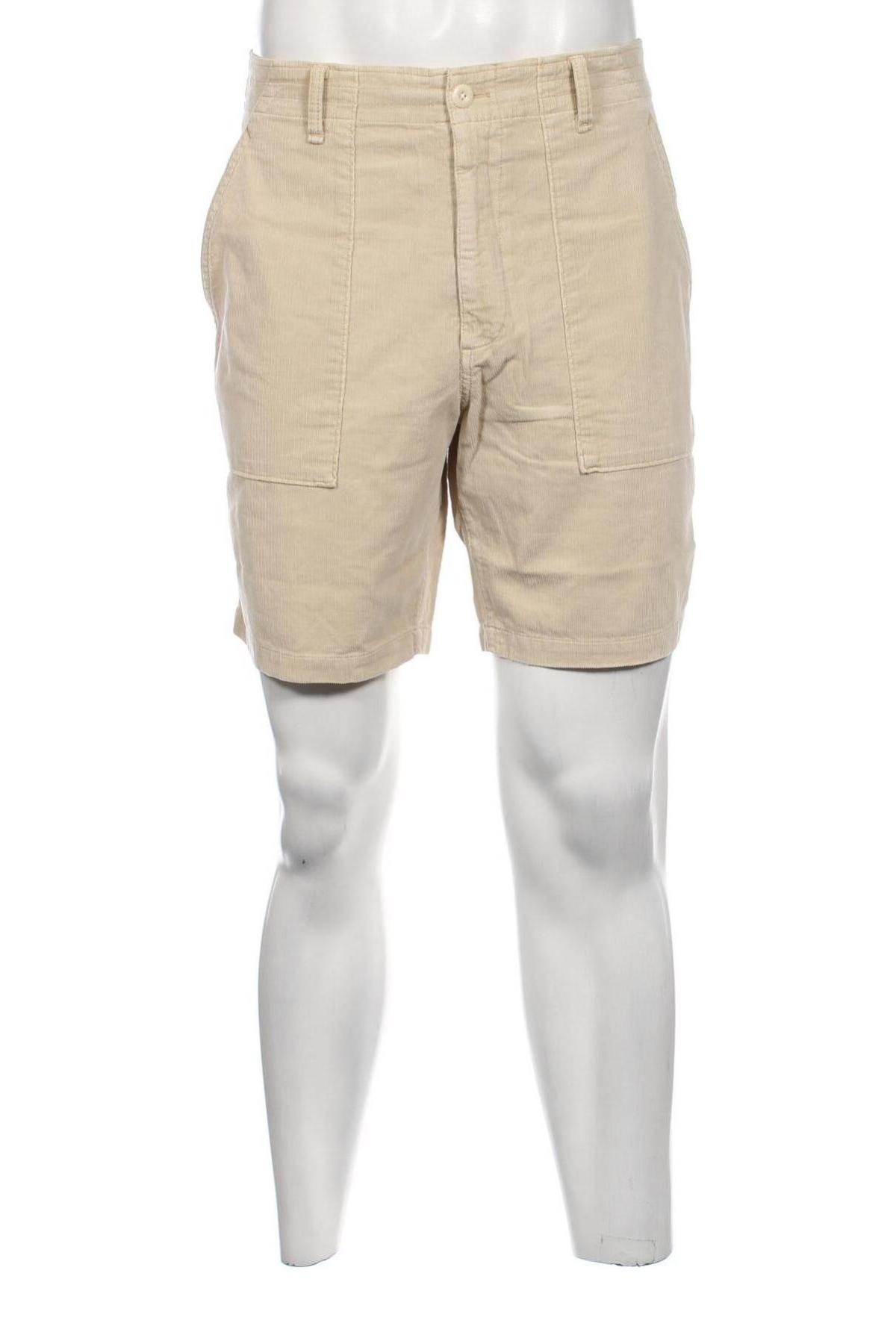 Мъжки къс панталон Outerknown, Размер L, Цвят Бежов, Цена 66,01 лв.