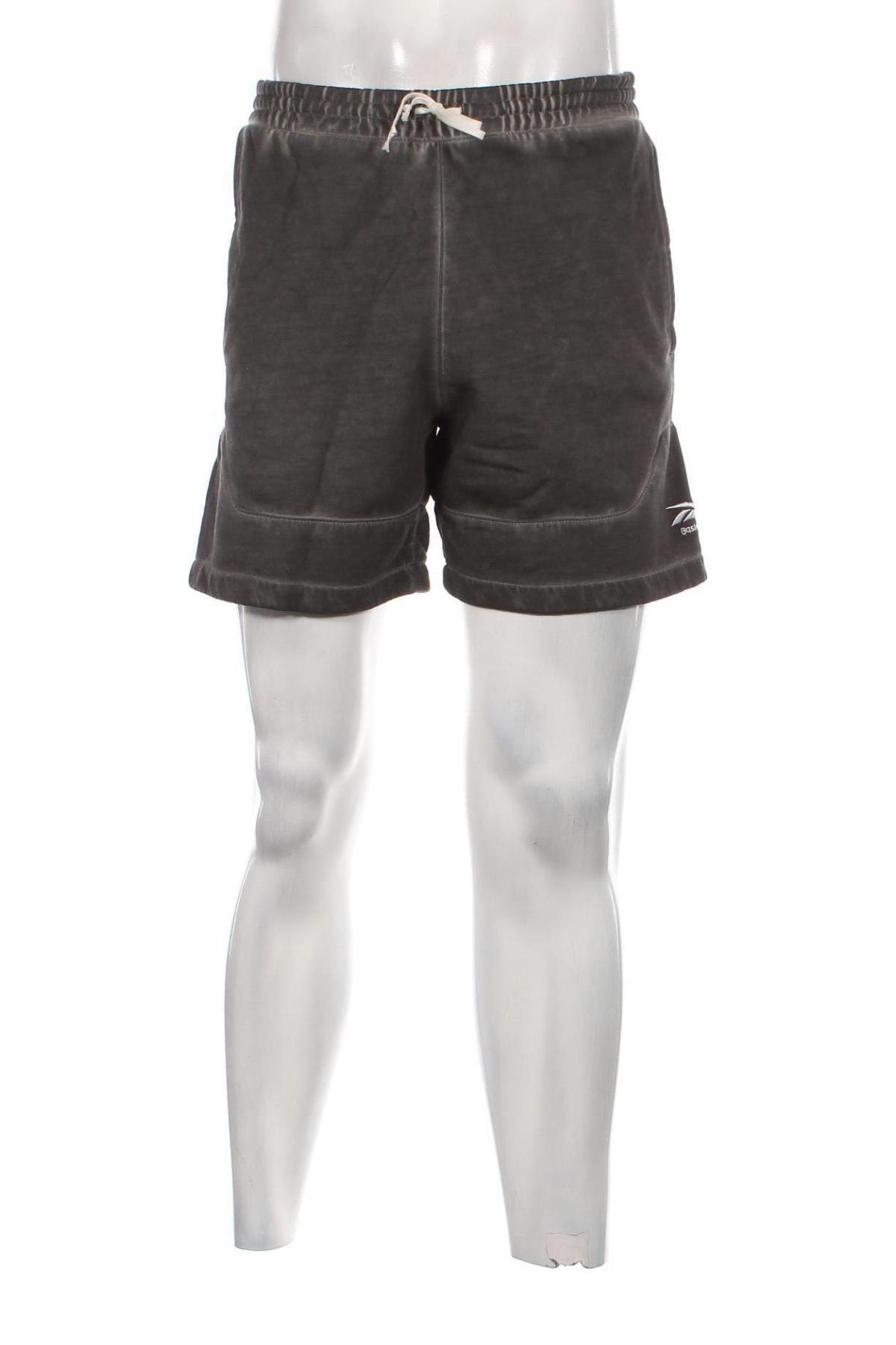 Ανδρικό κοντό παντελόνι Reebok, Μέγεθος S, Χρώμα Γκρί, Τιμή 13,10 €