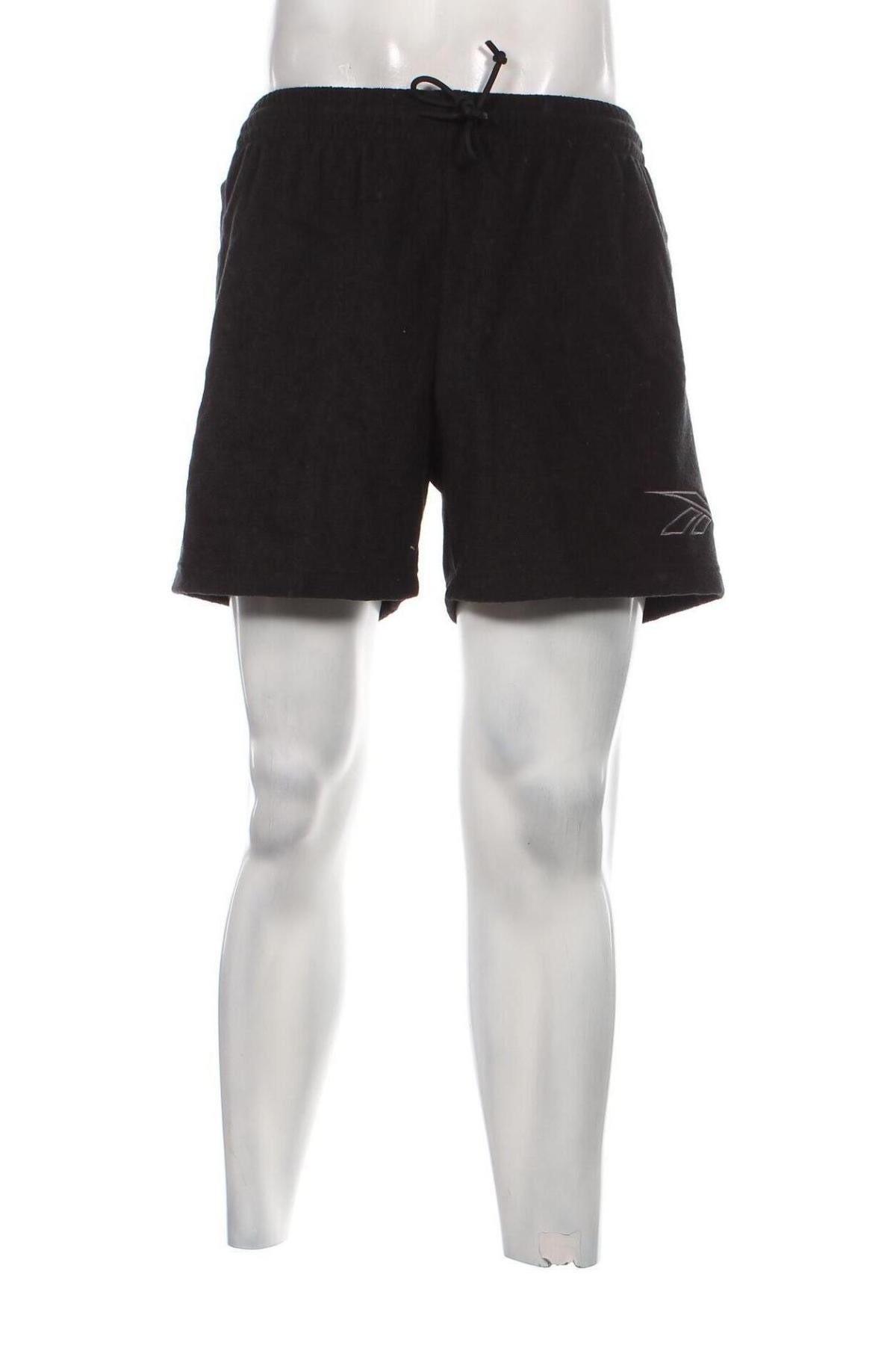Мъжки къс панталон Reebok, Размер M, Цвят Черен, Цена 77,00 лв.