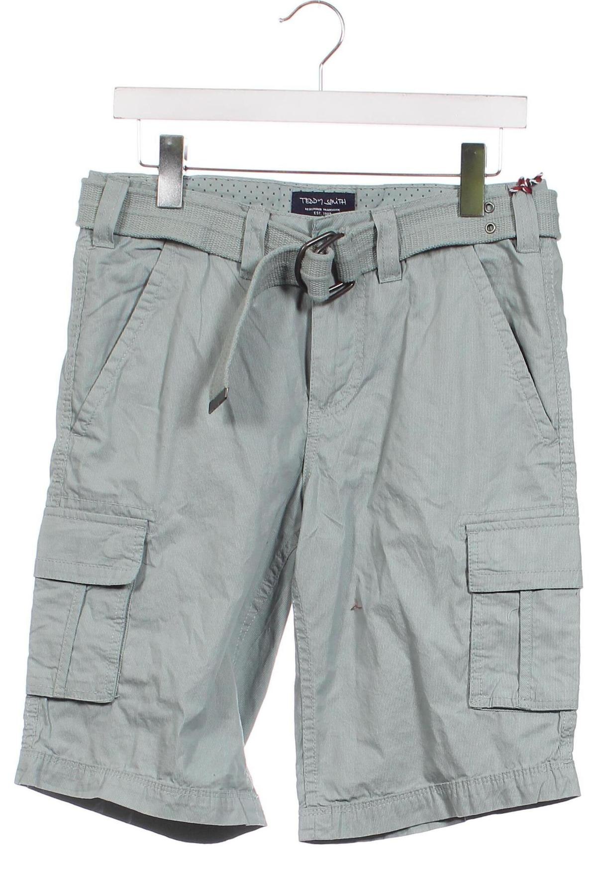 Мъжки къс панталон Teddy Smith, Размер M, Цвят Зелен, Цена 62,00 лв.