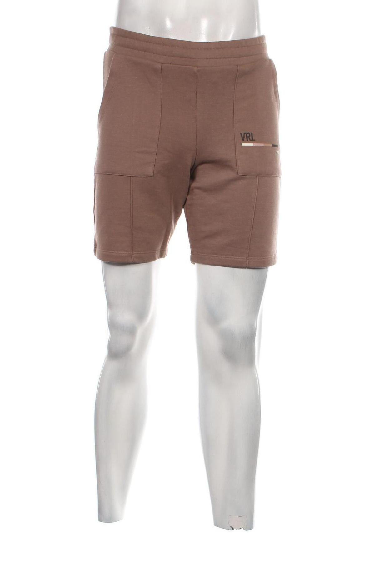 Мъжки къс панталон Viral Vibes, Размер S, Цвят Кафяв, Цена 62,00 лв.