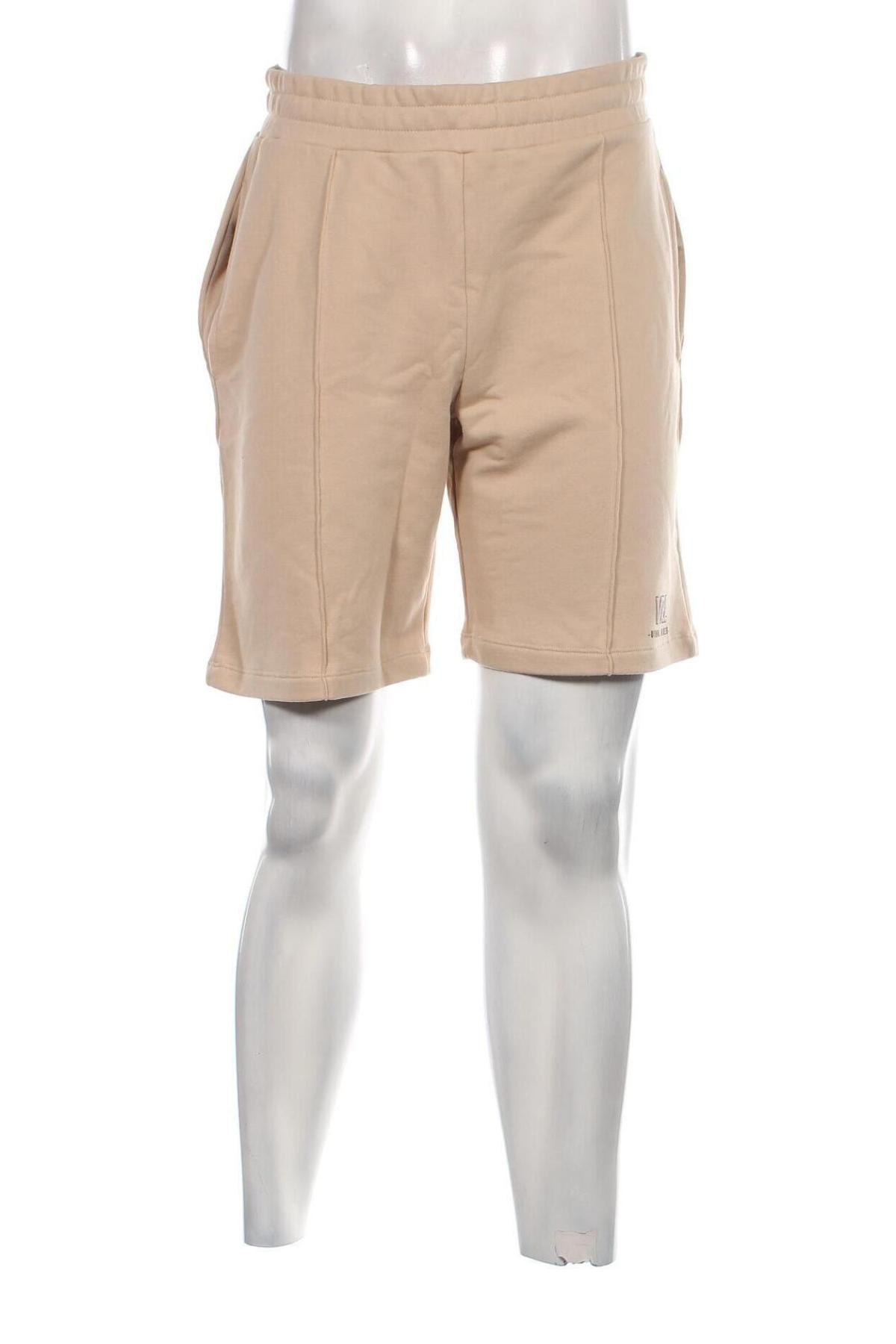 Ανδρικό κοντό παντελόνι Viral Vibes, Μέγεθος L, Χρώμα  Μπέζ, Τιμή 12,78 €