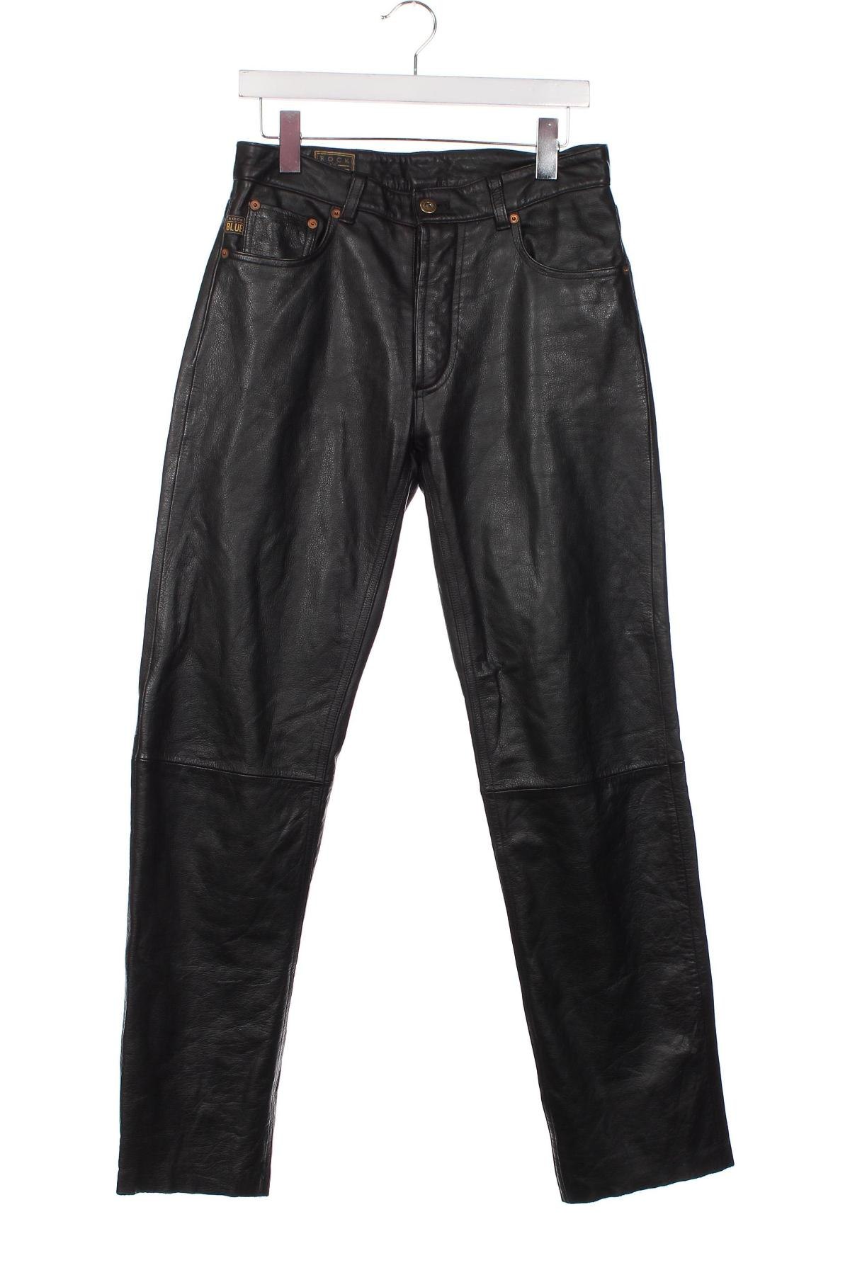 Pánské kožené kalhoty , Velikost M, Barva Černá, Cena  907,00 Kč