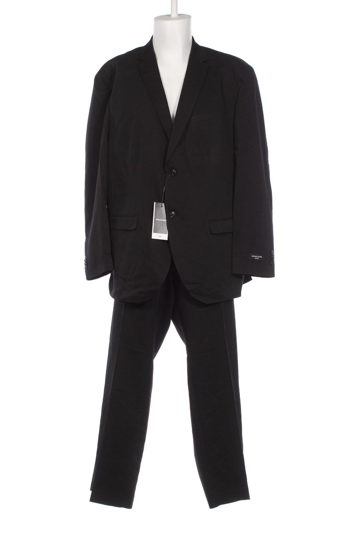Мъжки костюм Jack & Jones, Размер 3XL, Цвят Черен, Цена 187,00 лв.