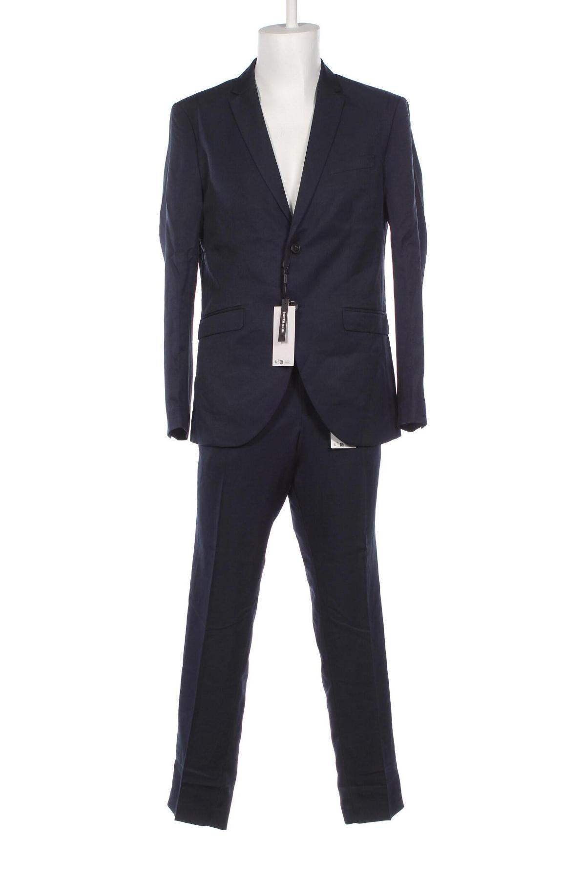 Мъжки костюм Jack & Jones PREMIUM, Размер L, Цвят Син, Цена 175,78 лв.