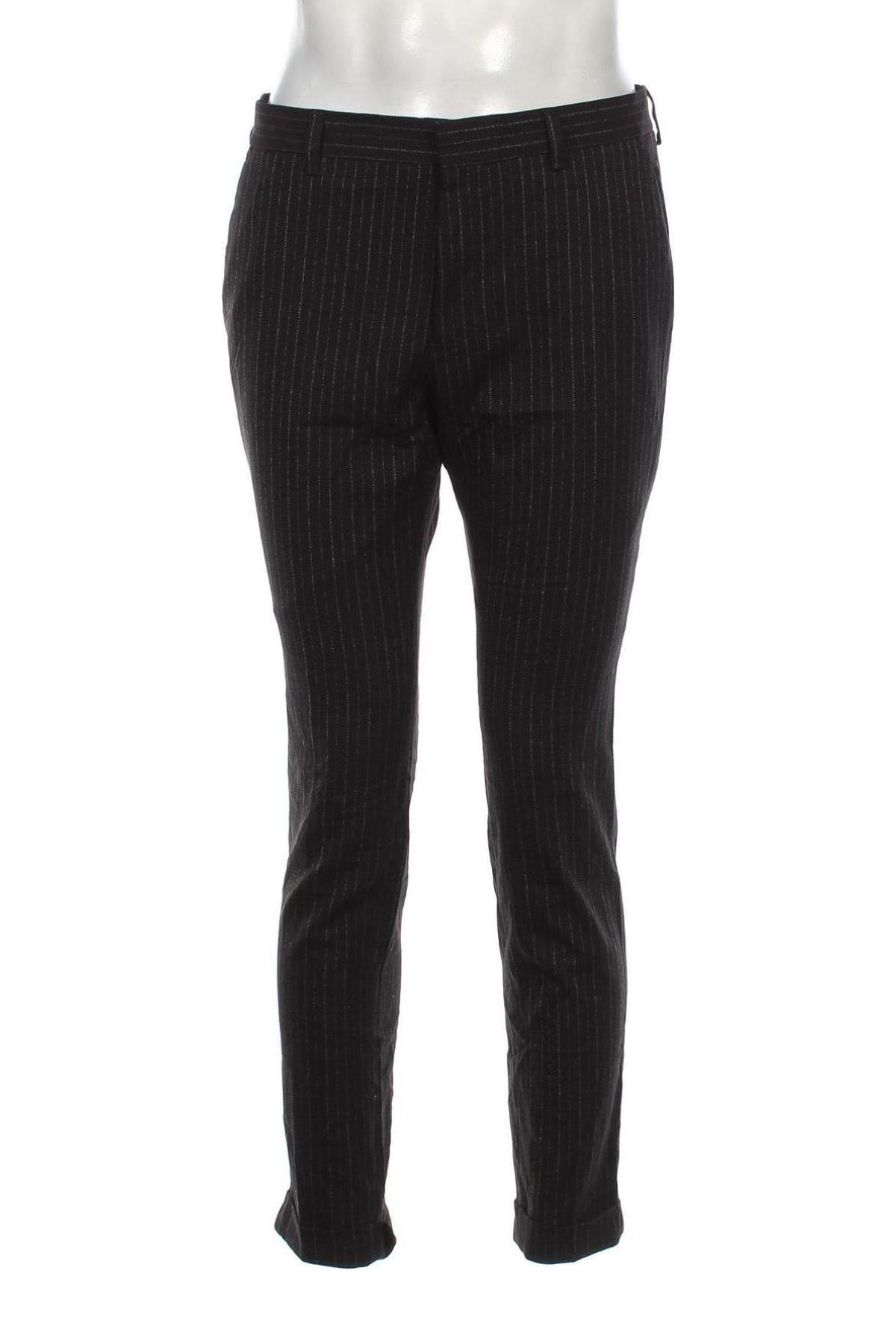 Мъжки панталон Next, Размер M, Цвят Черен, Цена 9,43 лв.