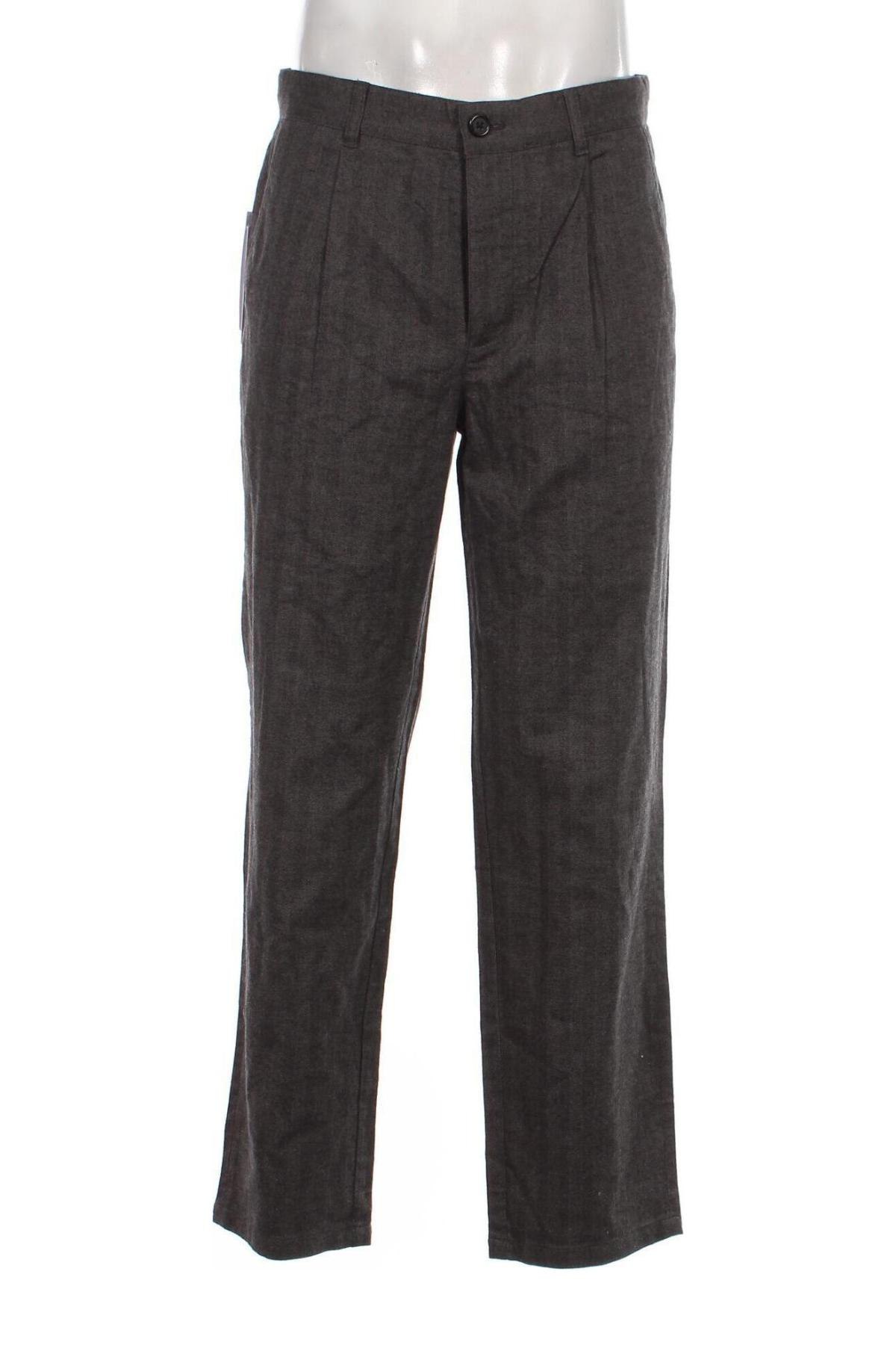 Pantaloni de bărbați Selected Homme, Mărime M, Culoare Gri, Preț 278,09 Lei