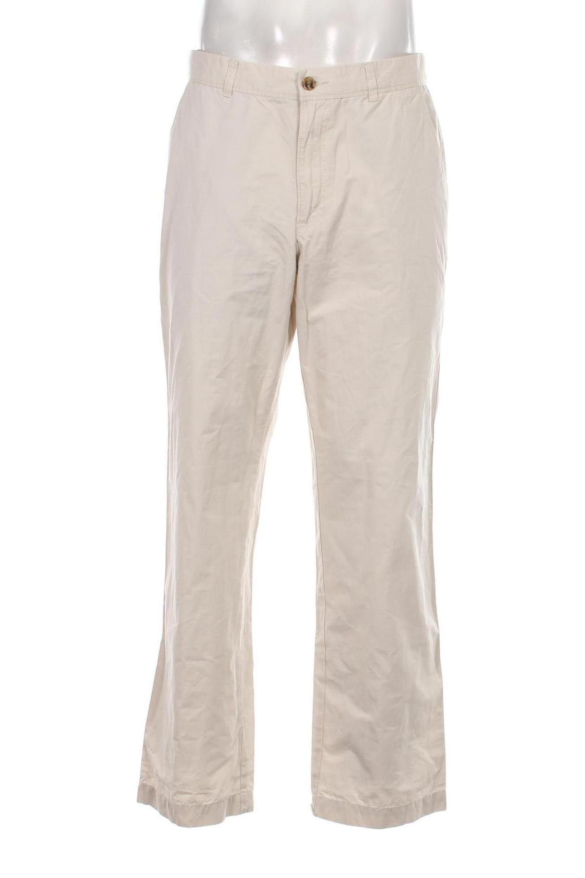 Pantaloni de bărbați Tommy Hilfiger, Mărime M, Culoare Ecru, Preț 105,88 Lei