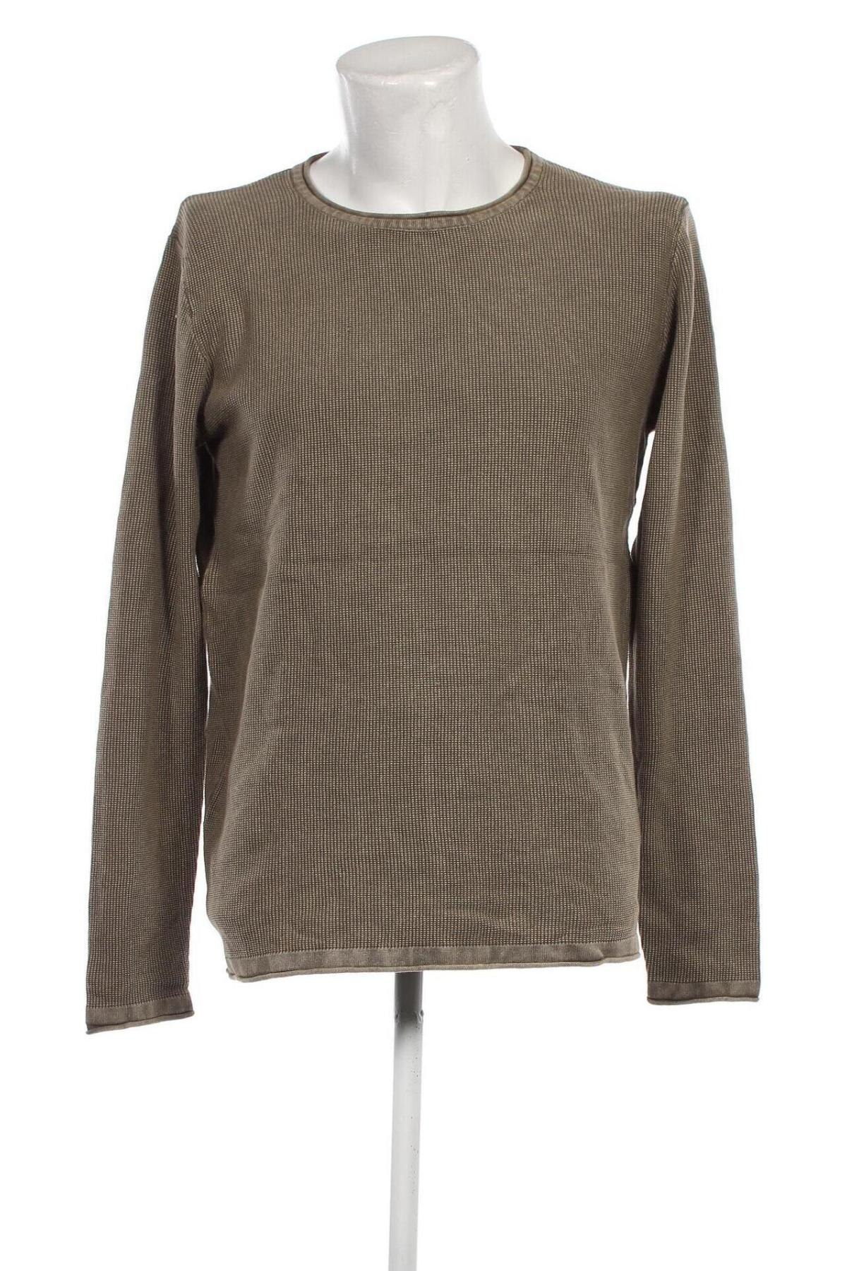 Ανδρικό πουλόβερ, Μέγεθος L, Χρώμα  Μπέζ, Τιμή 4,49 €