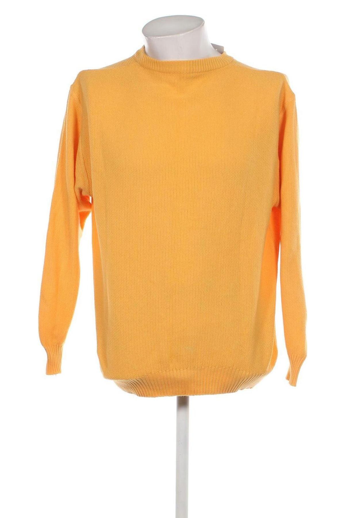 Мъжки пуловер, Размер XL, Цвят Жълт, Цена 10,73 лв.