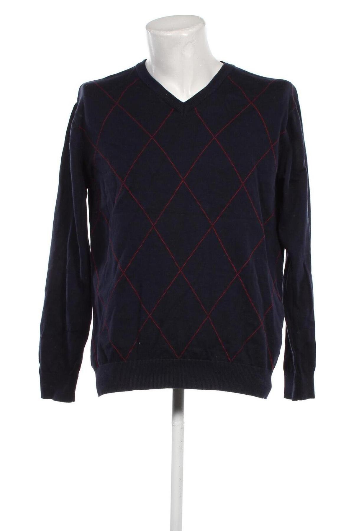 Ανδρικό πουλόβερ Benger, Μέγεθος XL, Χρώμα Μπλέ, Τιμή 3,58 €