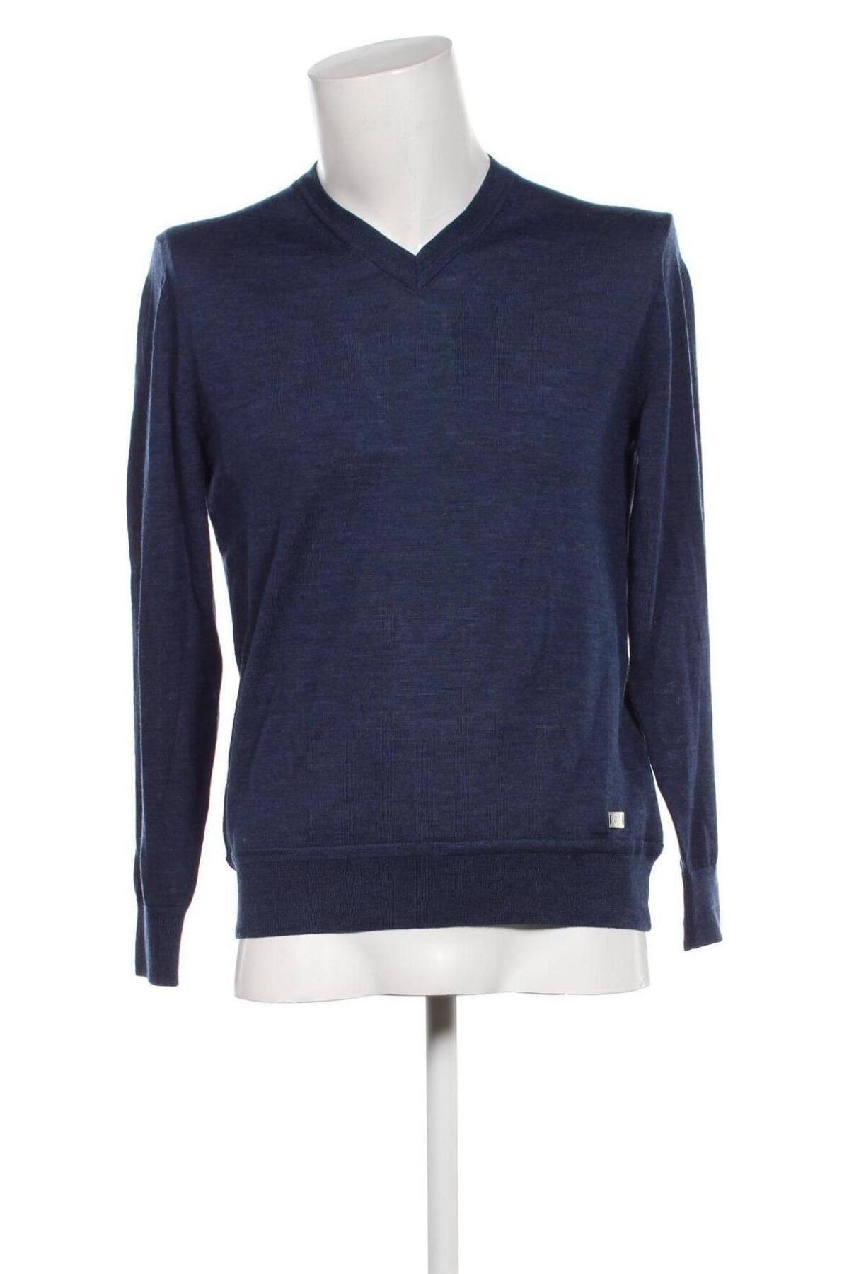 Ανδρικό πουλόβερ Bogner, Μέγεθος L, Χρώμα Μπλέ, Τιμή 84,74 €