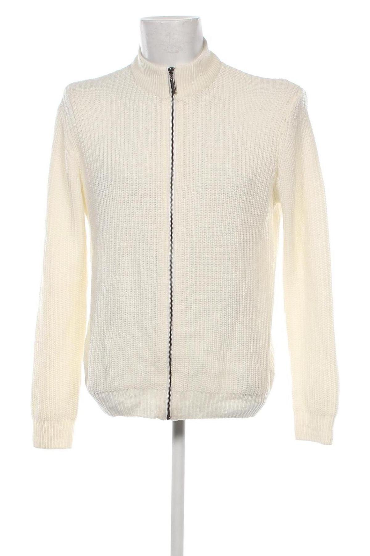 Ανδρικό πουλόβερ Brave Soul, Μέγεθος L, Χρώμα Λευκό, Τιμή 8,41 €