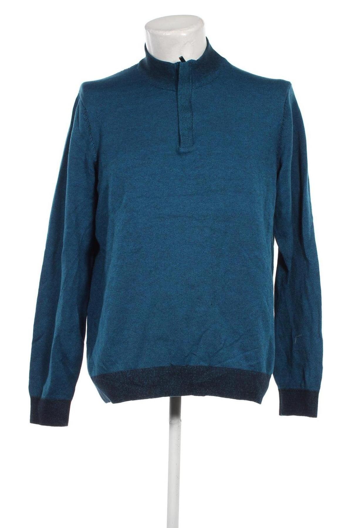 Ανδρικό πουλόβερ C&A, Μέγεθος XL, Χρώμα Μπλέ, Τιμή 5,92 €