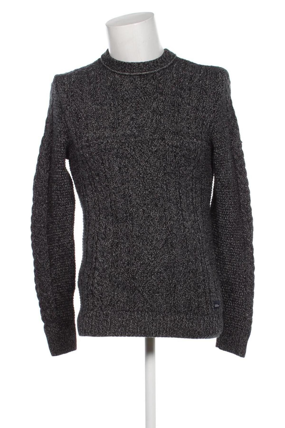 Ανδρικό πουλόβερ C&A, Μέγεθος S, Χρώμα Μαύρο, Τιμή 5,02 €
