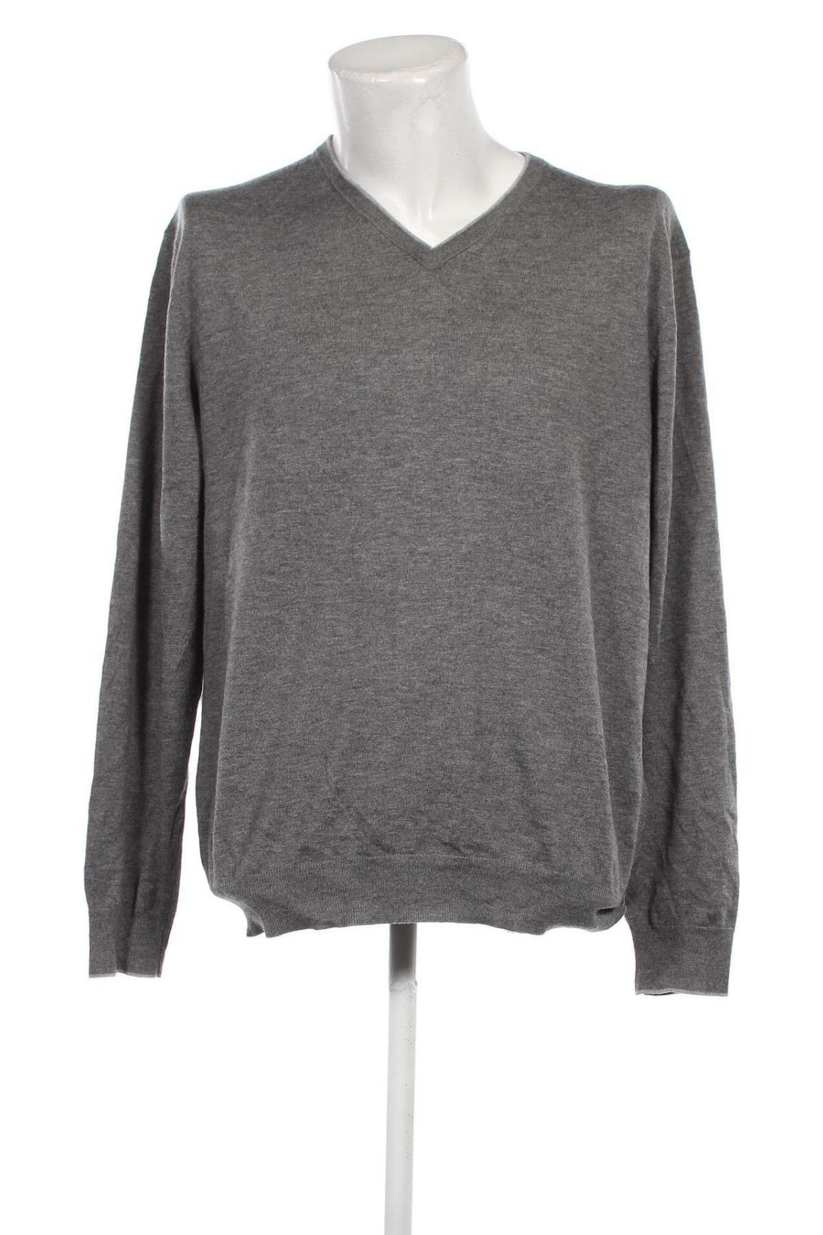 Ανδρικό πουλόβερ Christian Berg, Μέγεθος XXL, Χρώμα Γκρί, Τιμή 8,62 €