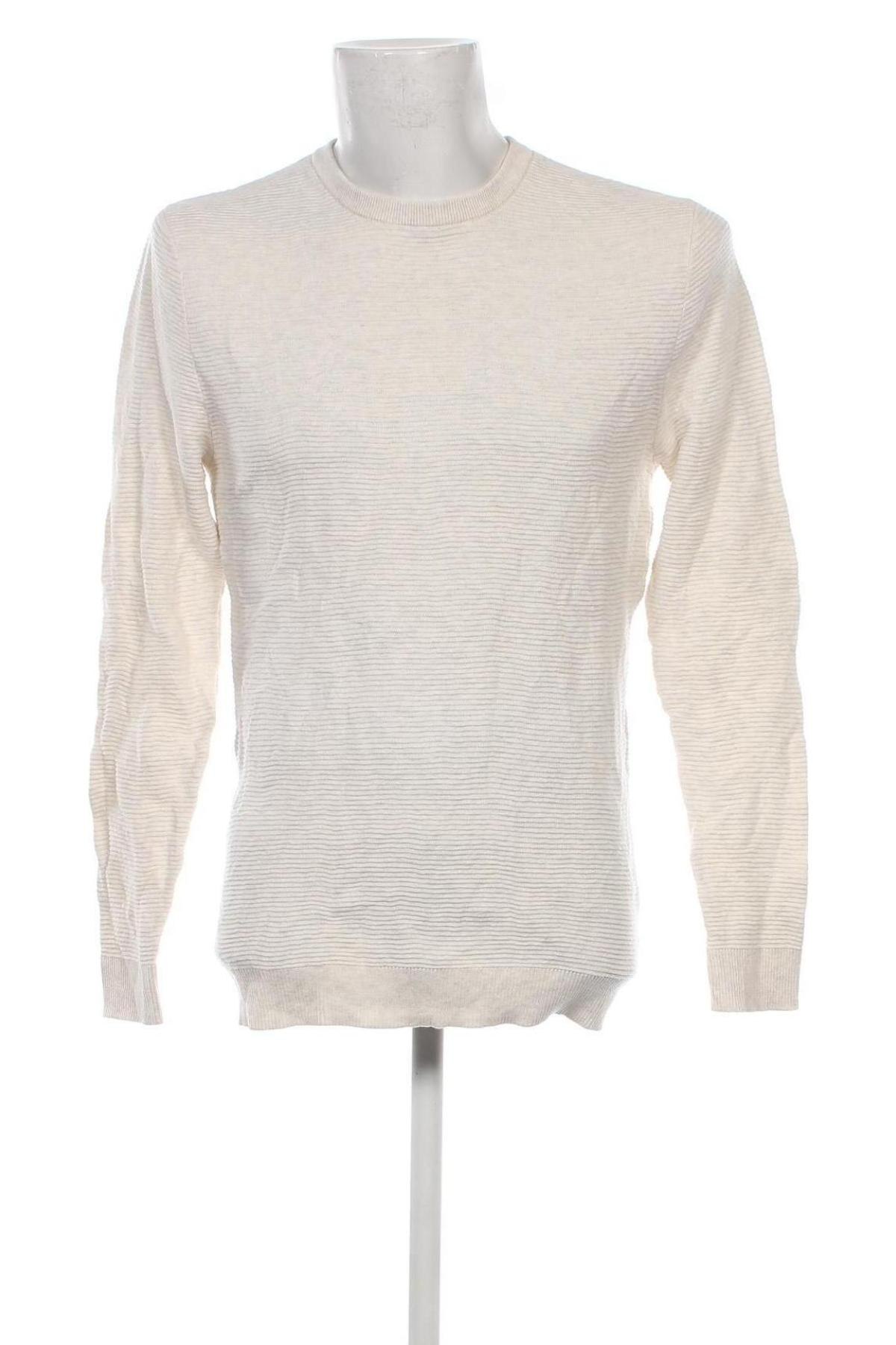 Herrenpullover Connor, Größe M, Farbe Weiß, Preis 5,12 €