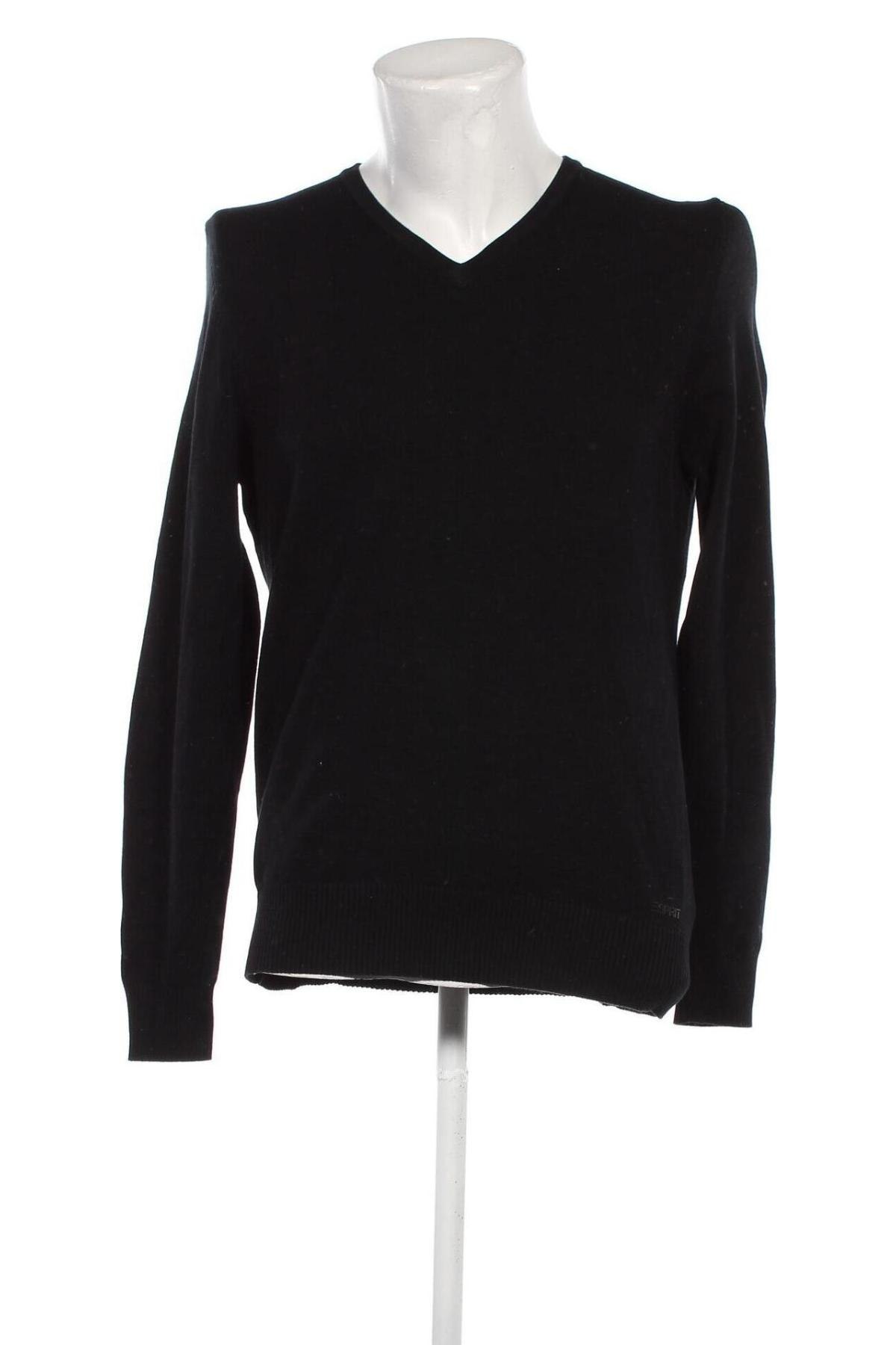 Мъжки пуловер Esprit, Размер S, Цвят Черен, Цена 13,60 лв.