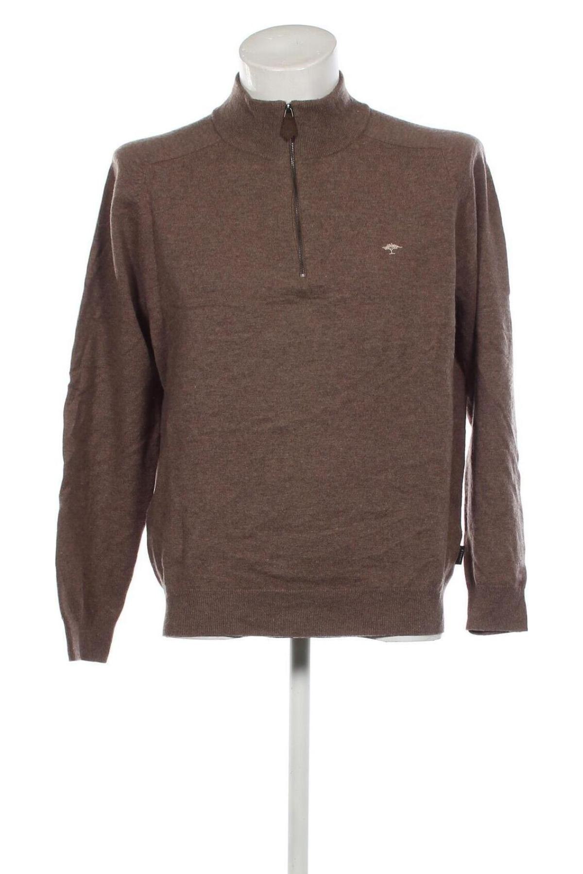 Мъжки пуловер Fynch-Hatton, Размер L, Цвят Бежов, Цена 40,92 лв.