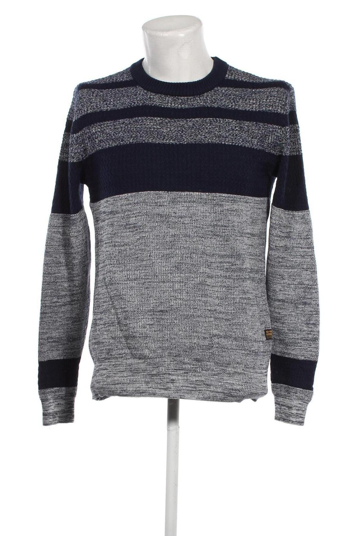 Мъжки пуловер G-Star Raw, Размер M, Цвят Многоцветен, Цена 36,48 лв.