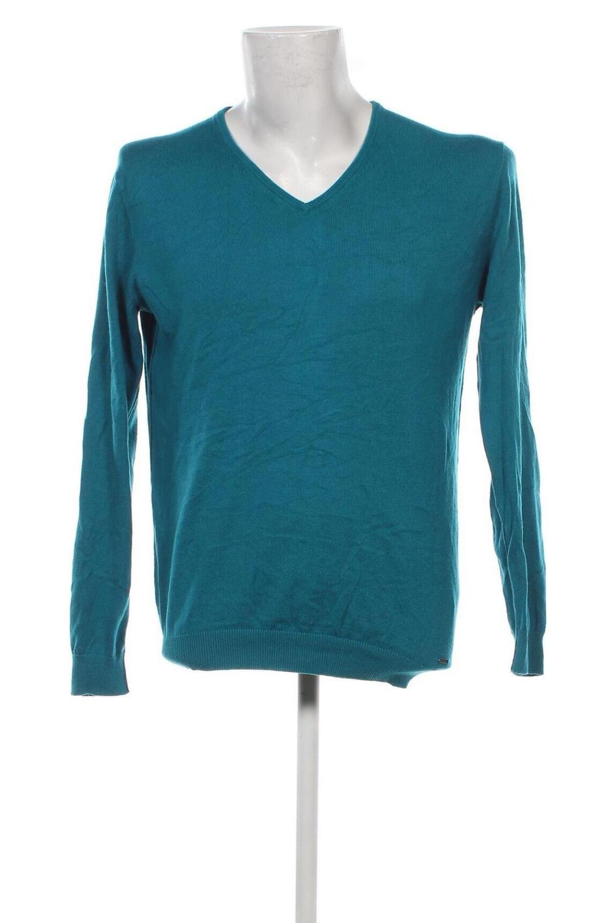 Ανδρικό πουλόβερ Guess, Μέγεθος XL, Χρώμα Μπλέ, Τιμή 15,98 €
