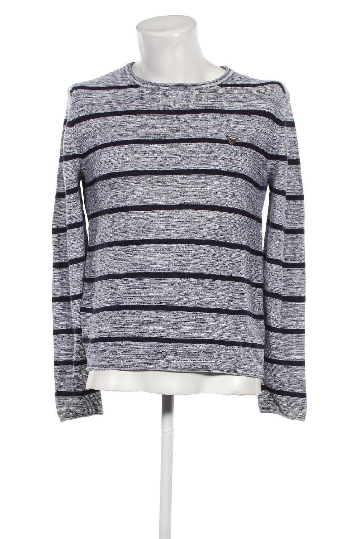 Ανδρικό πουλόβερ Guess, Μέγεθος L, Χρώμα Γκρί, Τιμή 17,24 €