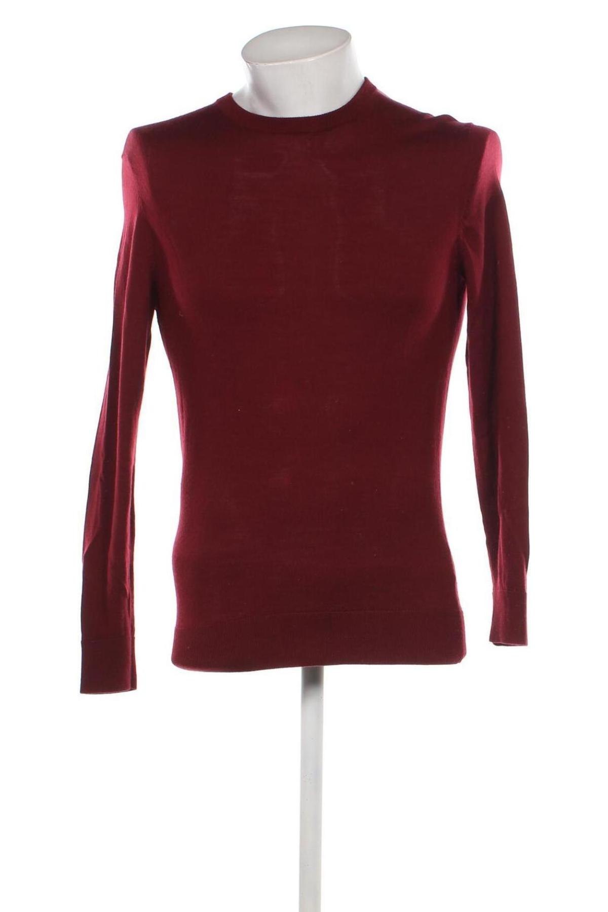 Pánský svetr  H&M, Velikost S, Barva Červená, Cena  187,00 Kč