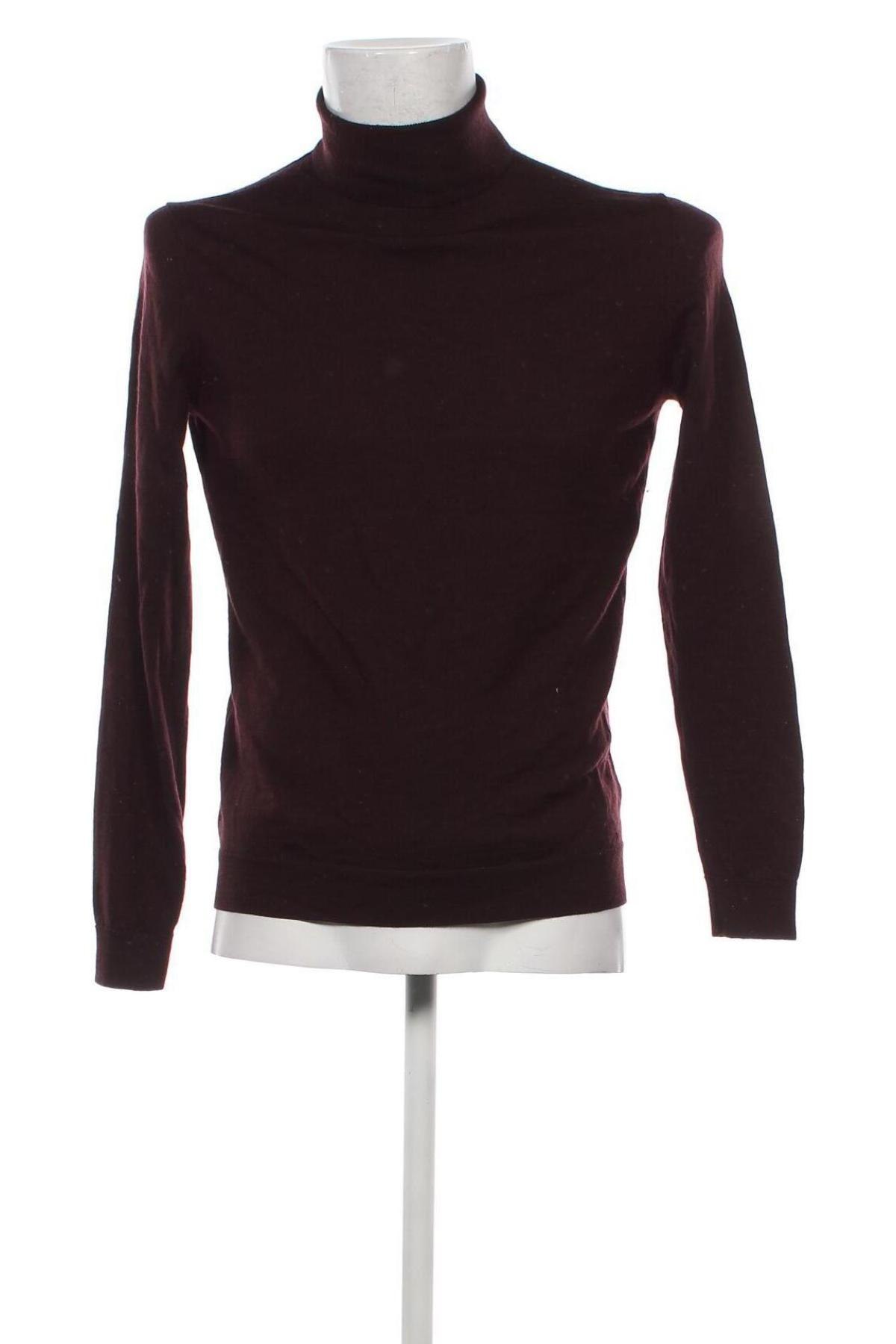 Мъжки пуловер H&M, Размер M, Цвят Червен, Цена 15,95 лв.