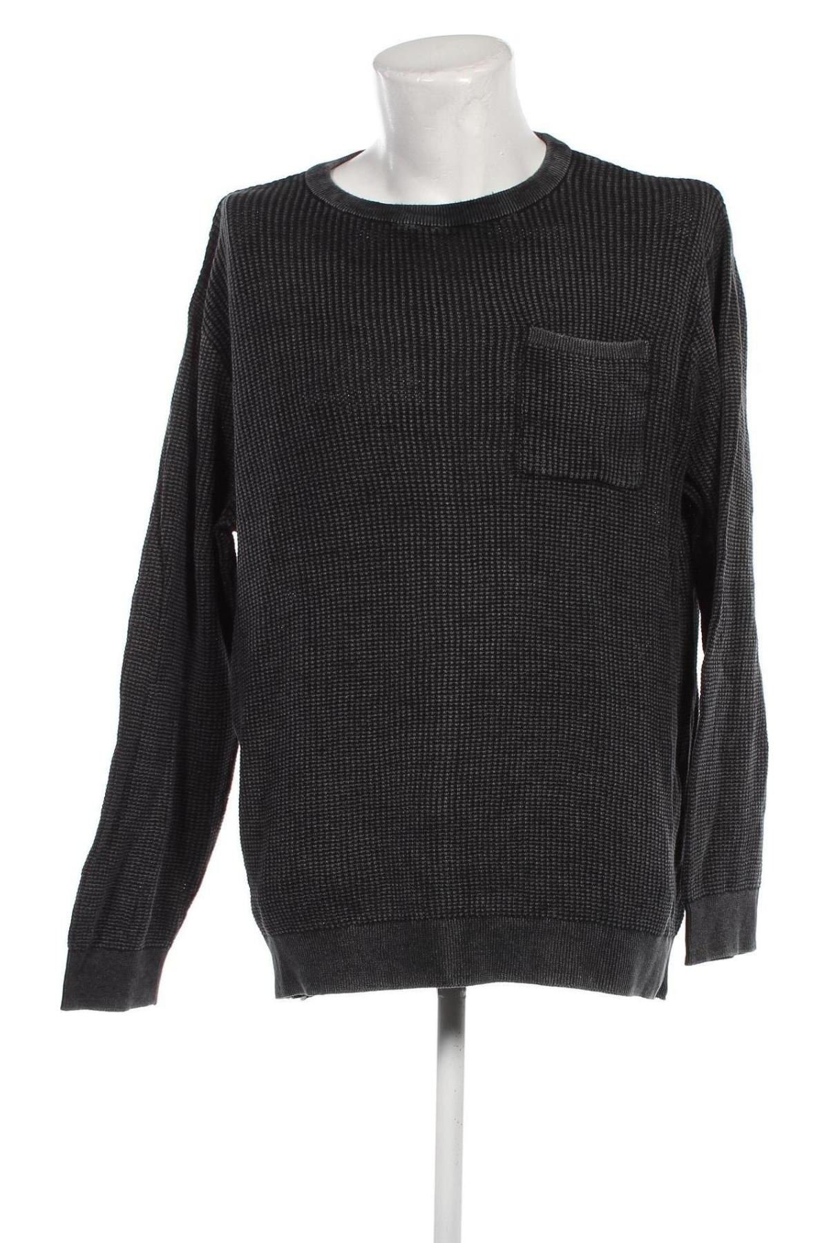 Мъжки пуловер Jean Pascale, Размер XXL, Цвят Сив, Цена 14,50 лв.