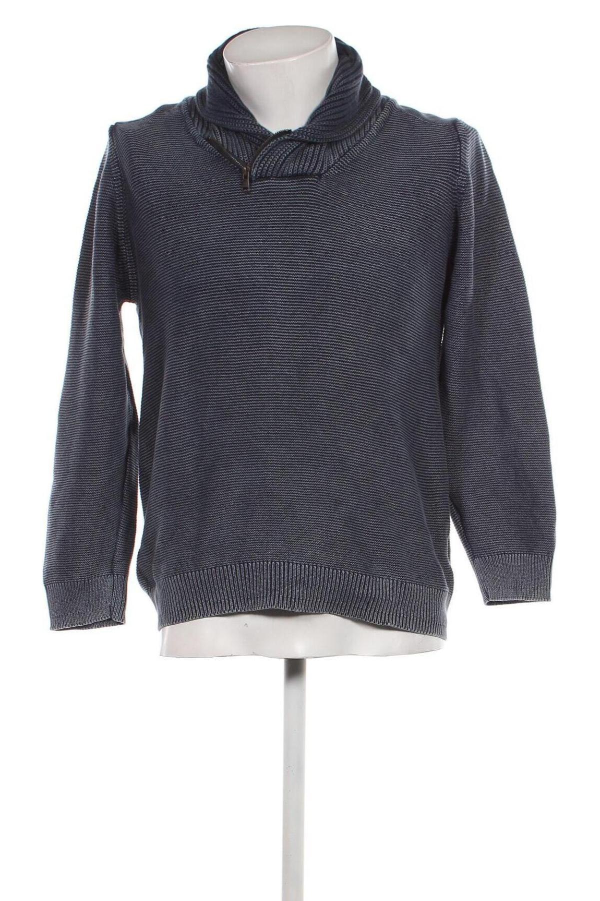 Herrenpullover Jean Pascale, Größe L, Farbe Blau, Preis € 6,99