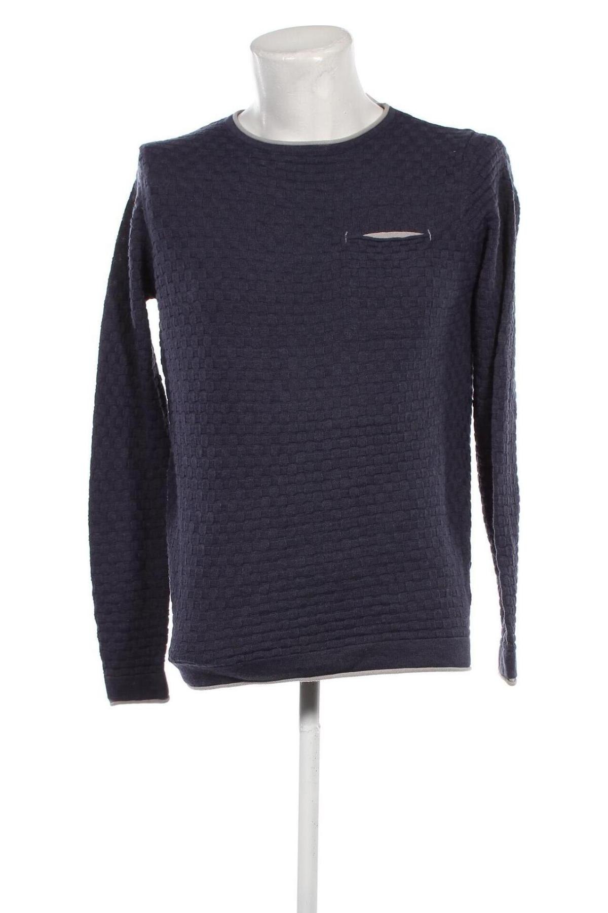 Herrenpullover Key Largo, Größe M, Farbe Blau, Preis 4,73 €